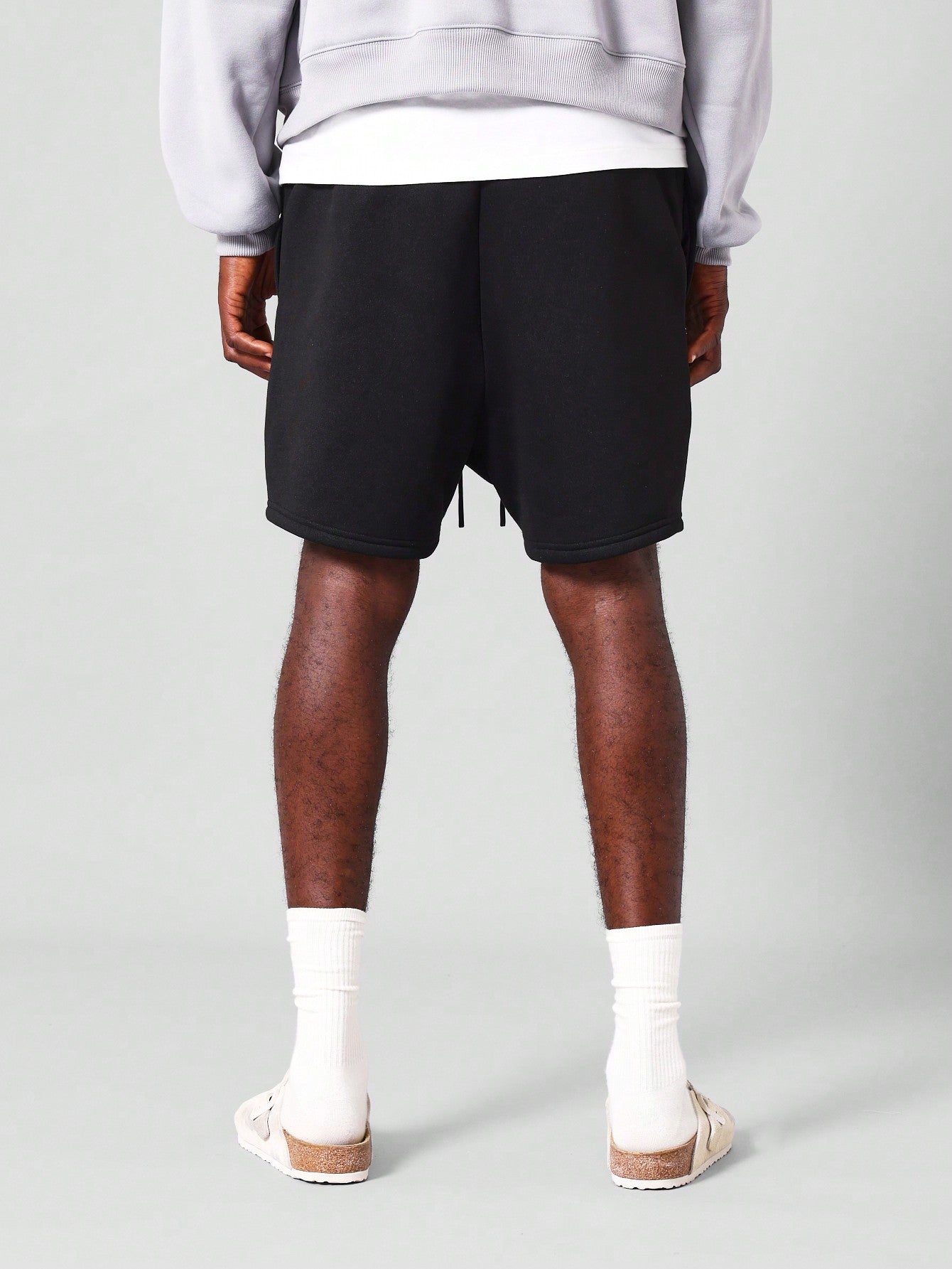 Regular Fit Essential Drop Crotch Short