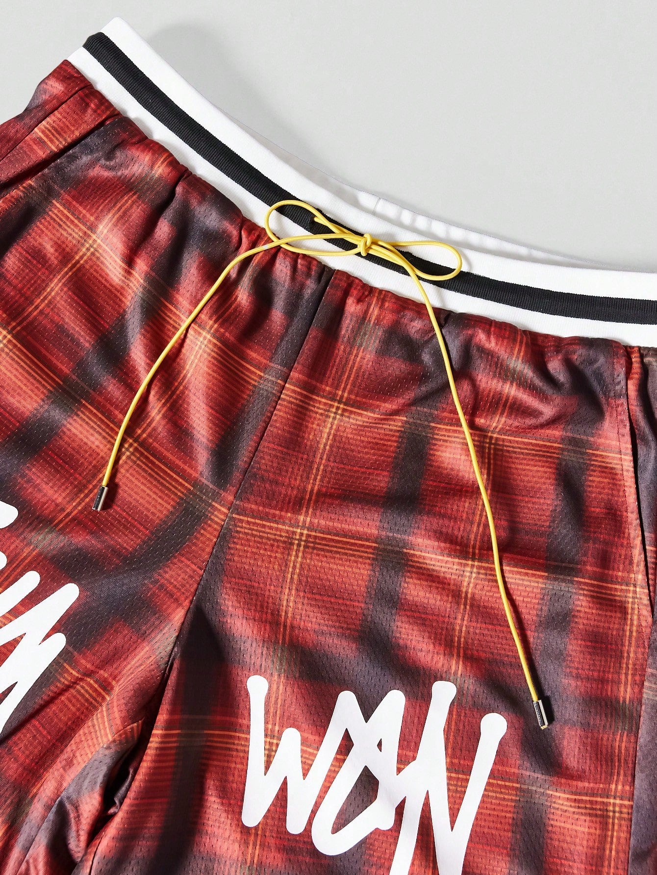 Mesh Short With All Over Print