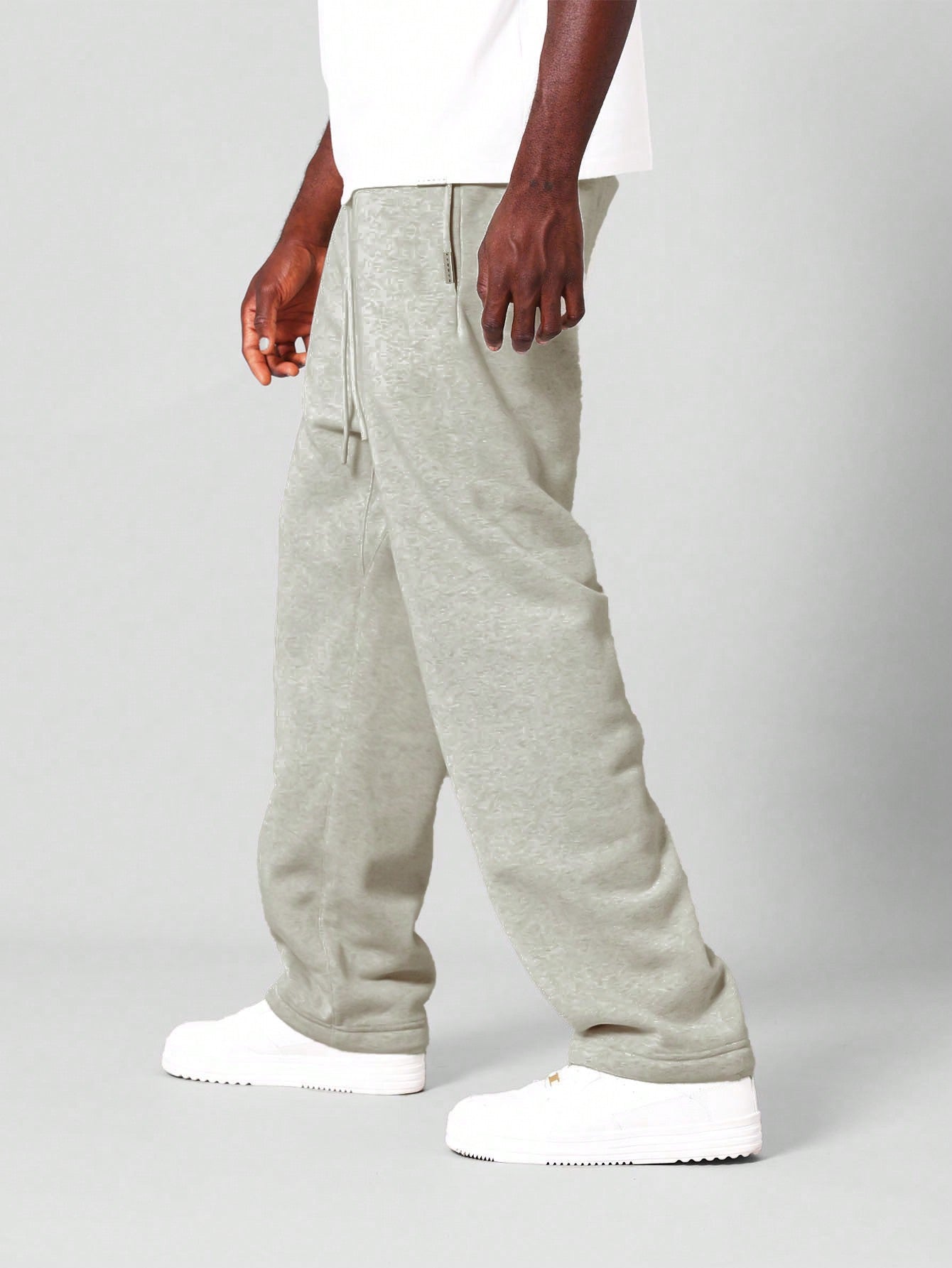 Straight Fit Essential Drop Crotch Jogger