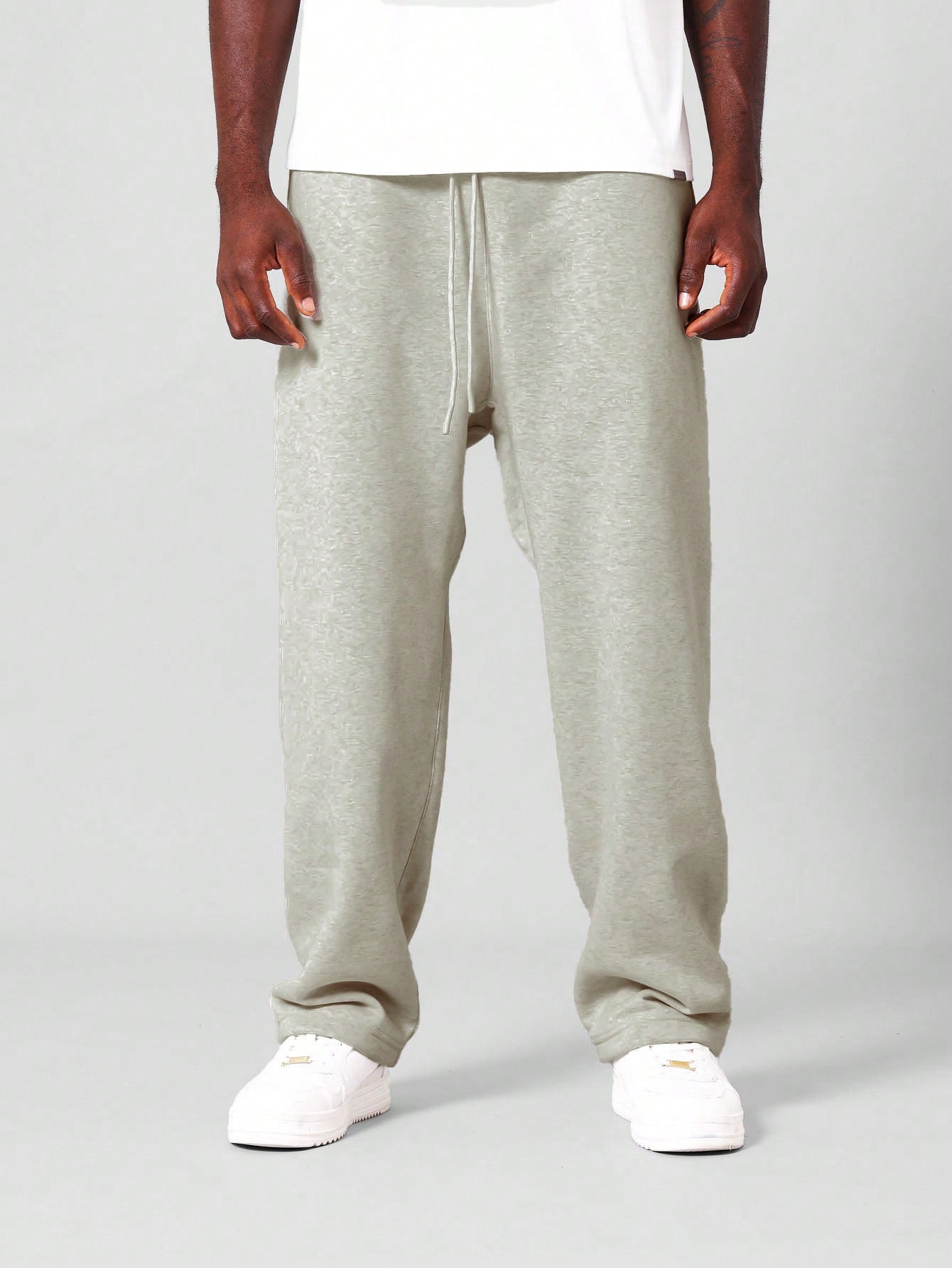 Straight Fit Essential Drop Crotch Jogger