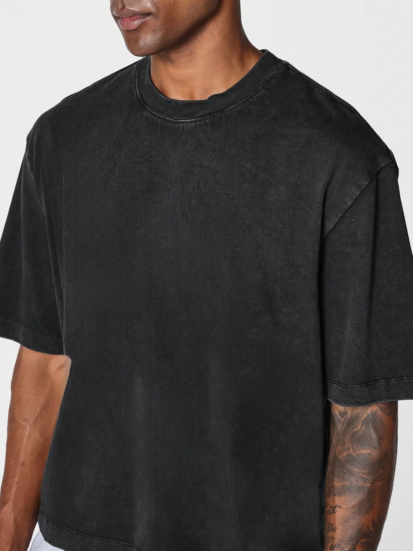 Washed Crop Fit Tee