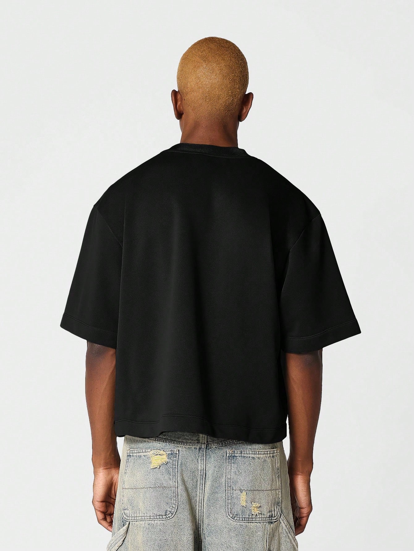 Crop Fit Premium Heavyweight Essential Tee