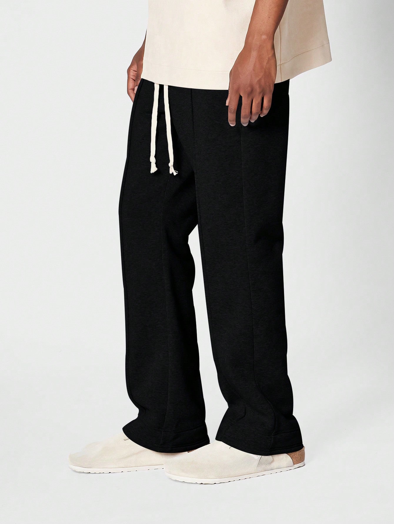 Flare Fit Pleated Jogger