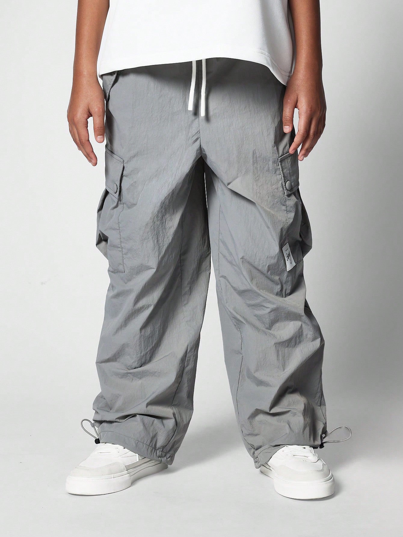 Tween Girls Cargo Pant With Drawcords