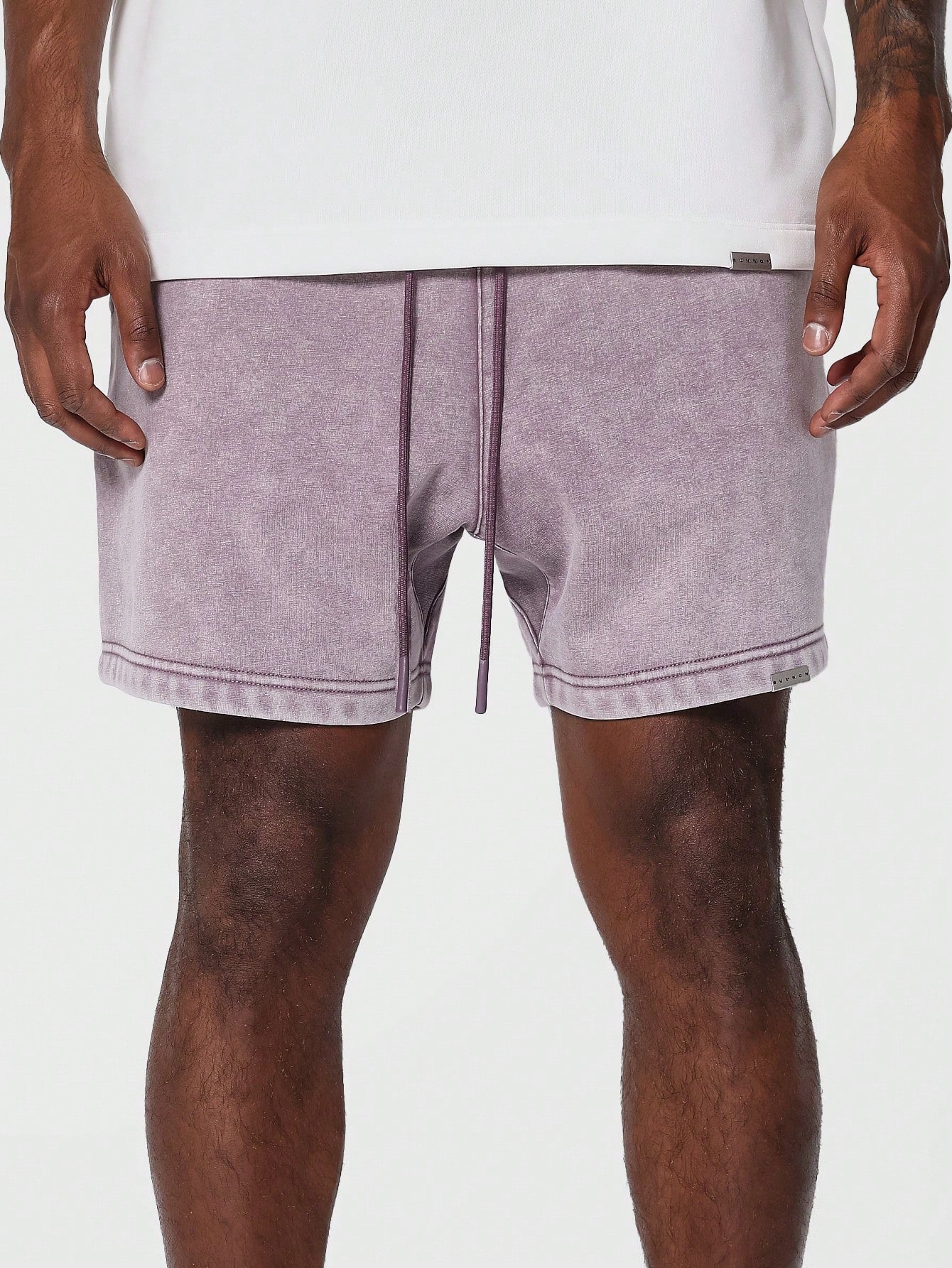 Regular Fit Essential Drop Crotch Premium Washed Short