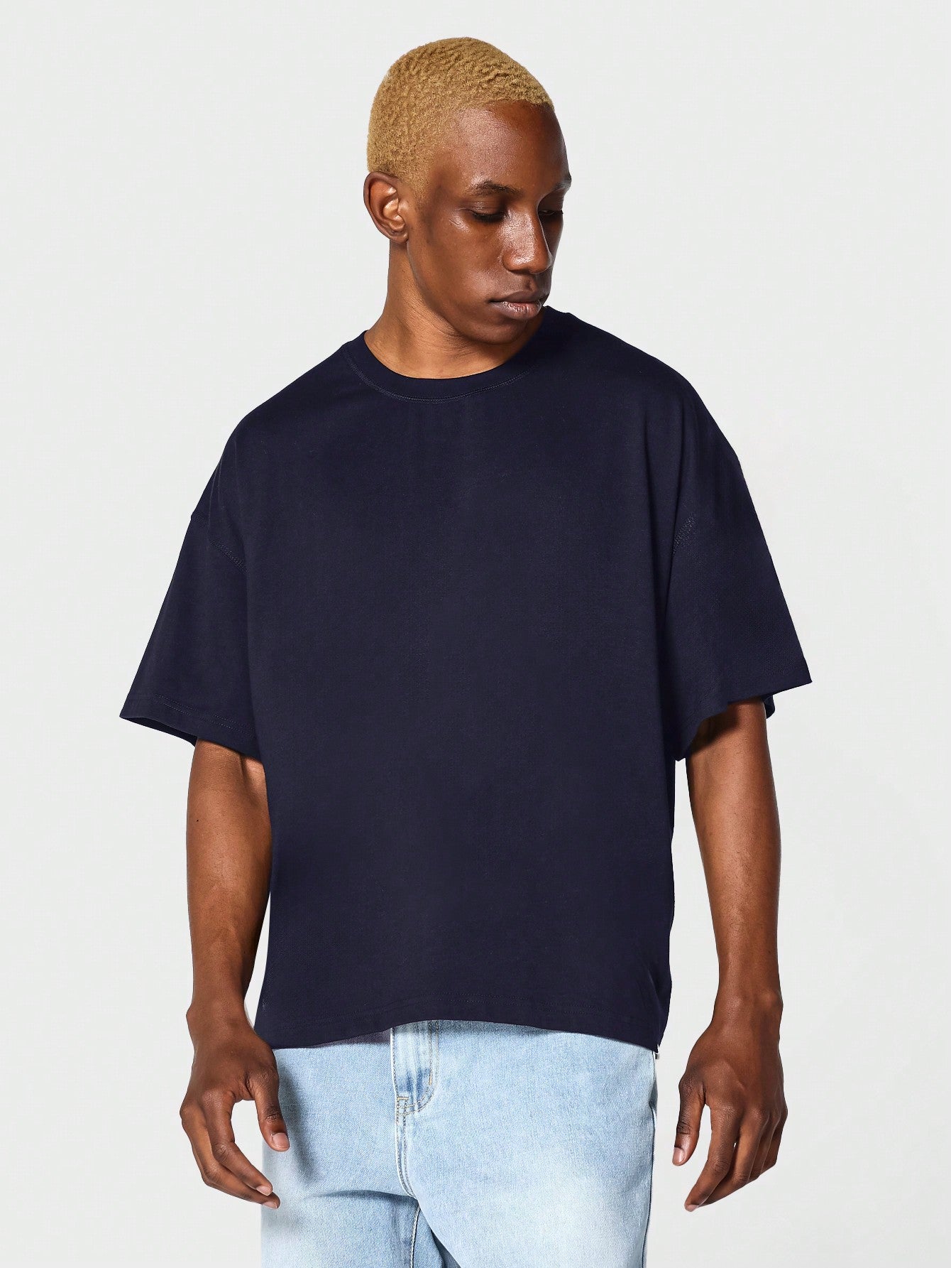 Boxy Fit Essential Short Sleeve Tee