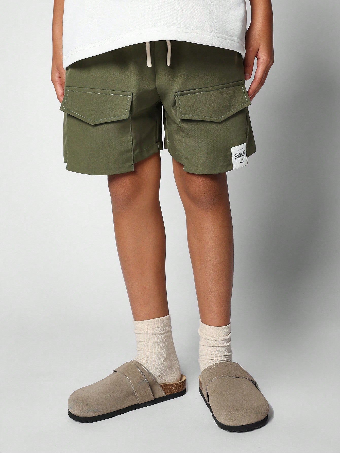 Tween Girl Nylon Cargo Short