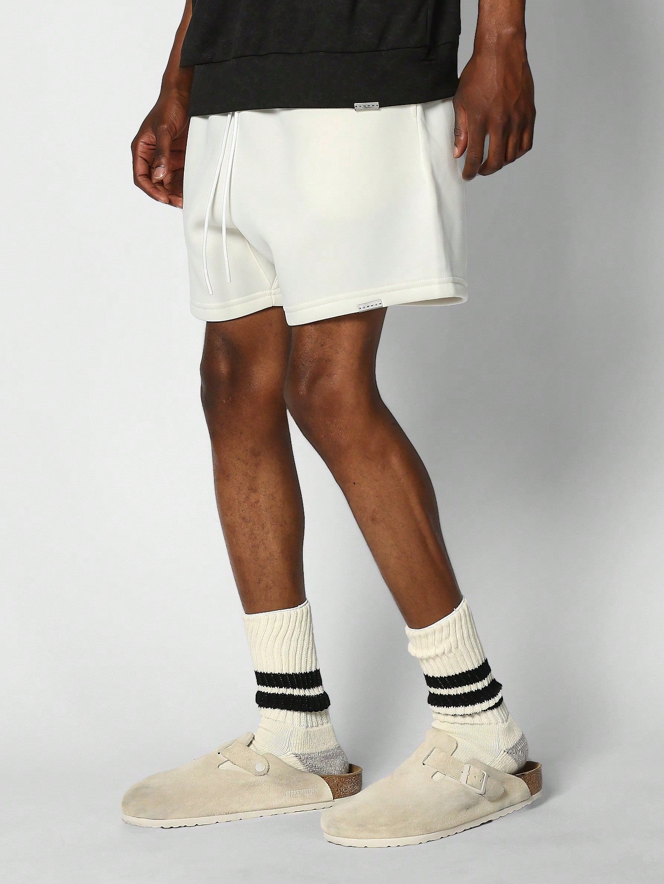 Regular Fit Essential Drop Crotch Short