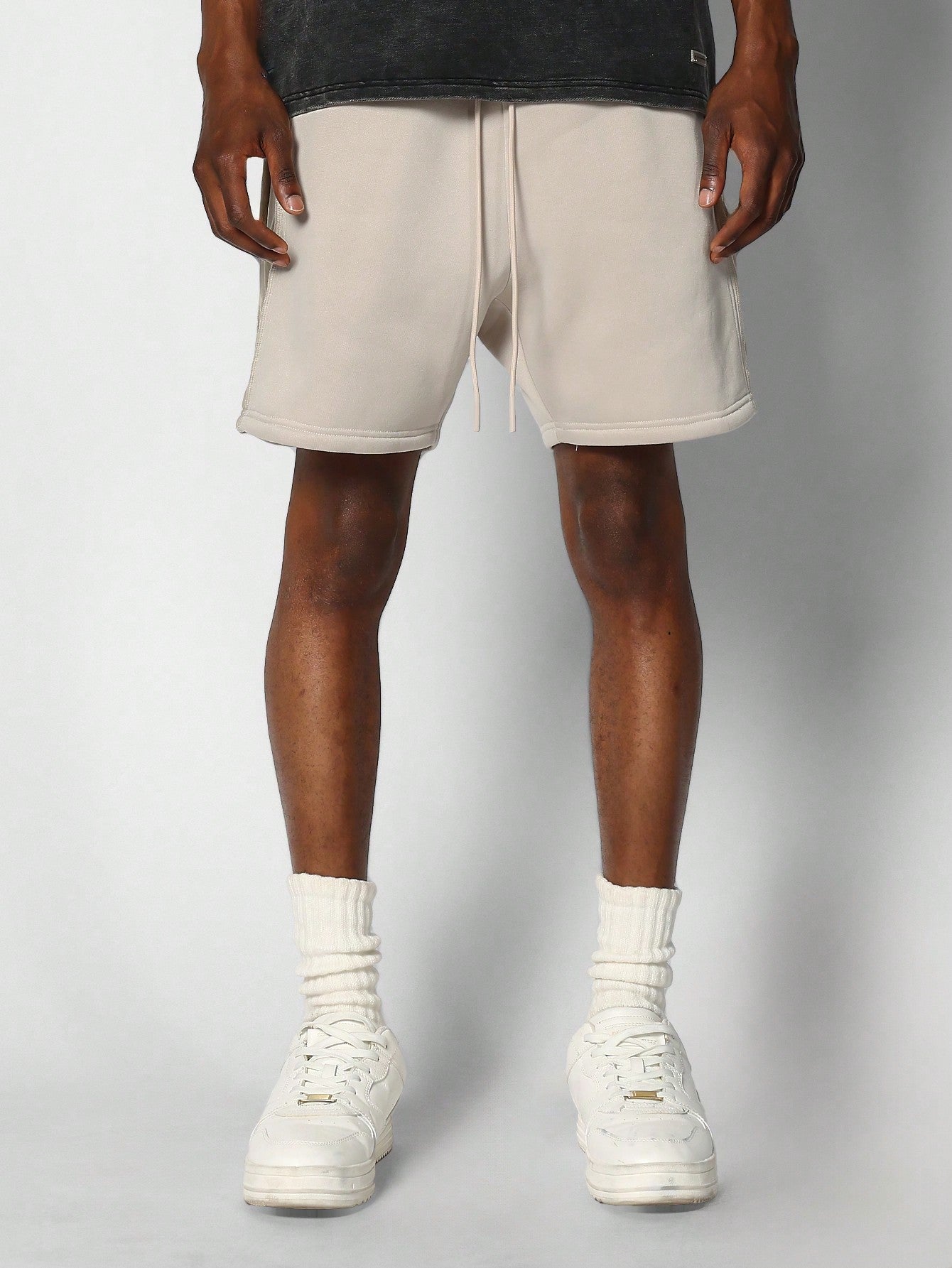 Drop Crotch Colour Block Short