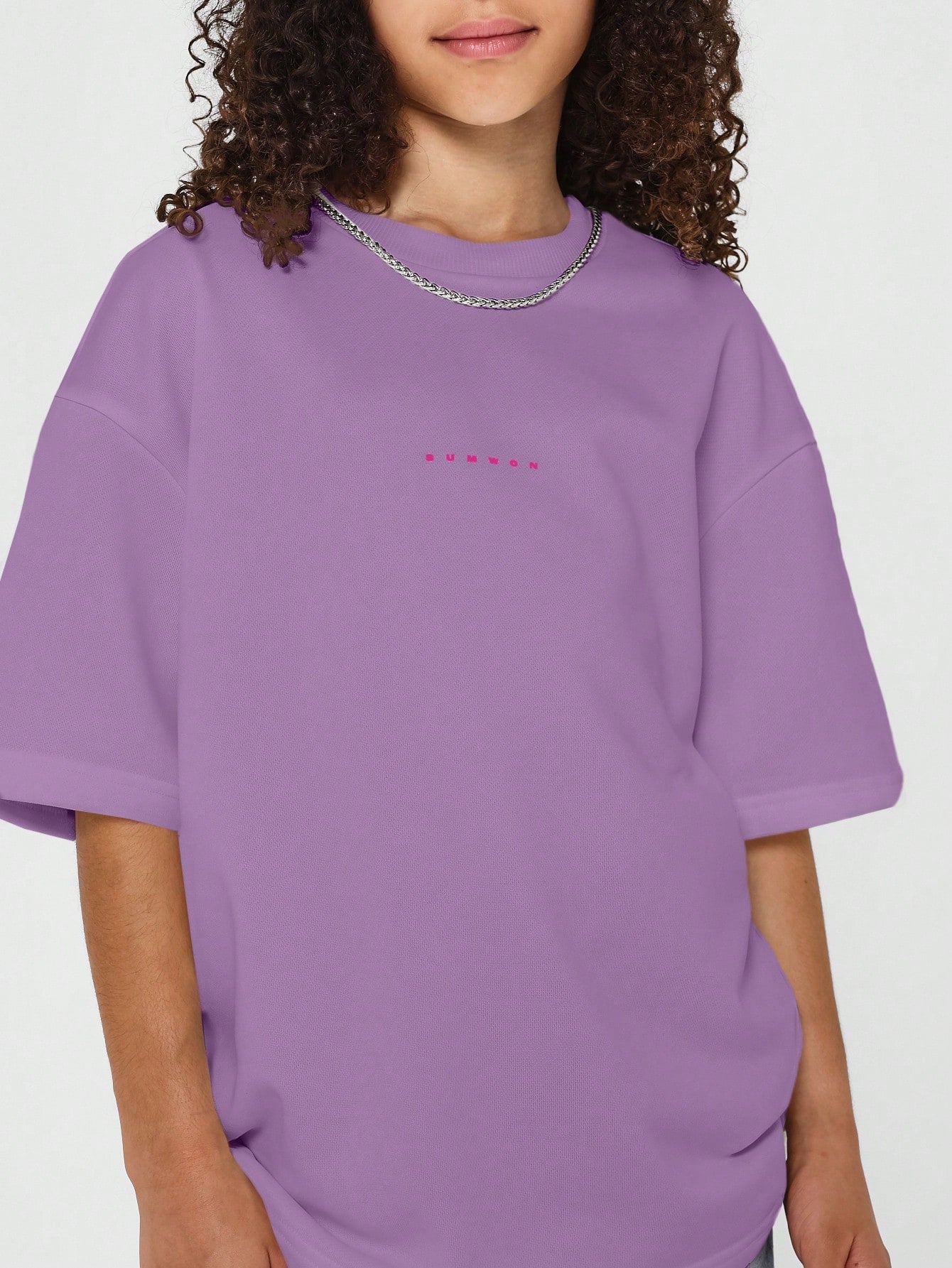 Tween Girl Oversized Fit Essential Tee