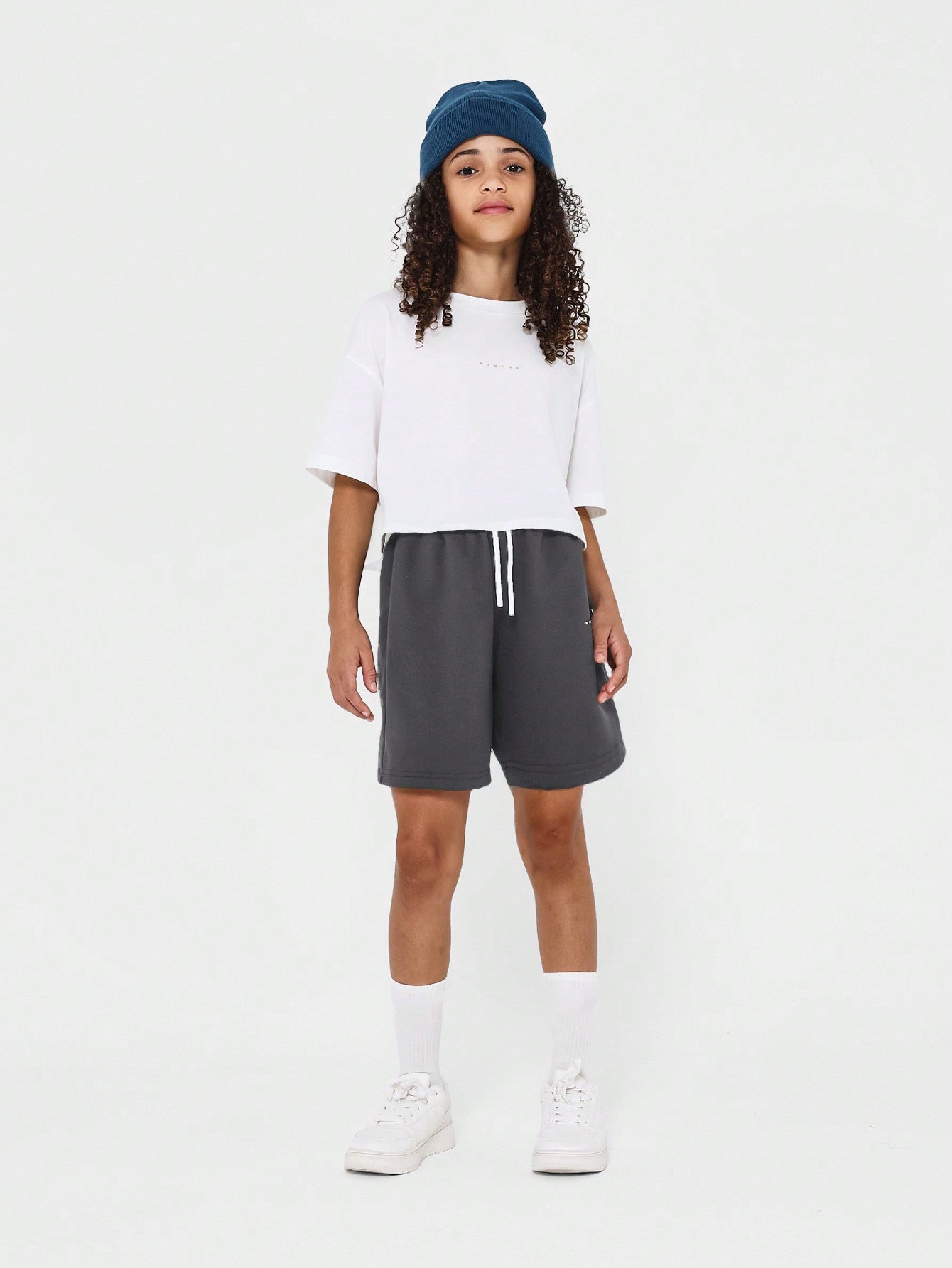 Kids Unisex Drop Crotch Essential Short