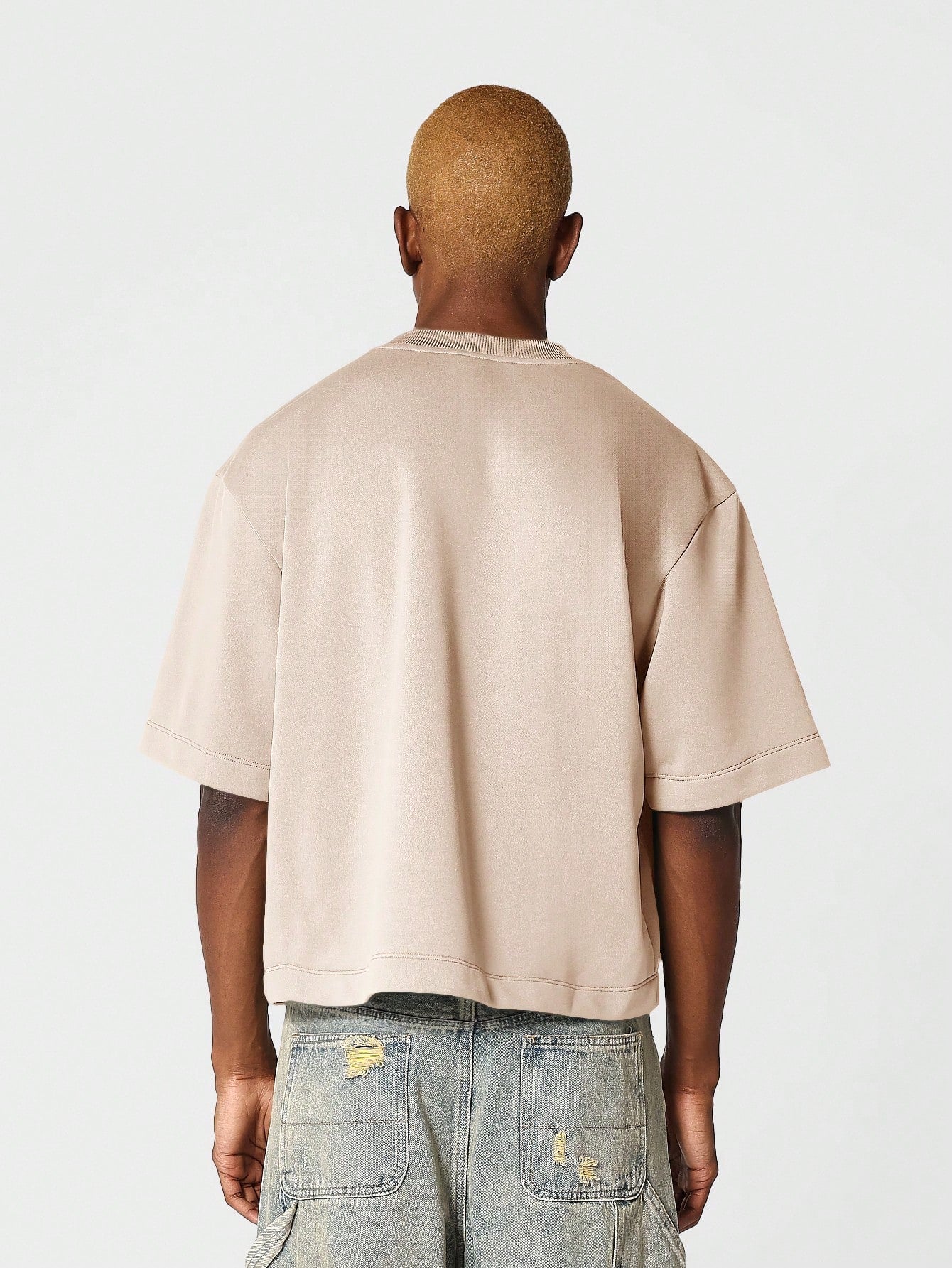 Crop Fit Premium Heavyweight Essential Tee