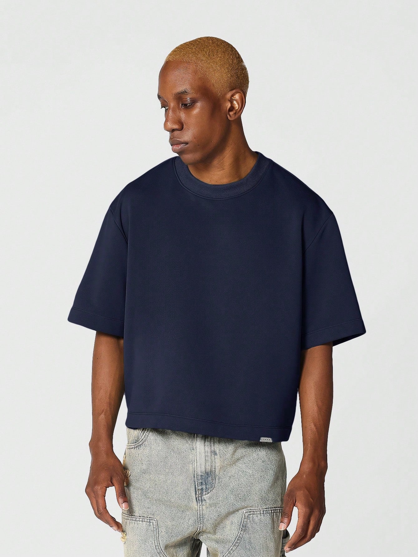 Crop Fit Premium Heavyweight Essential Tee