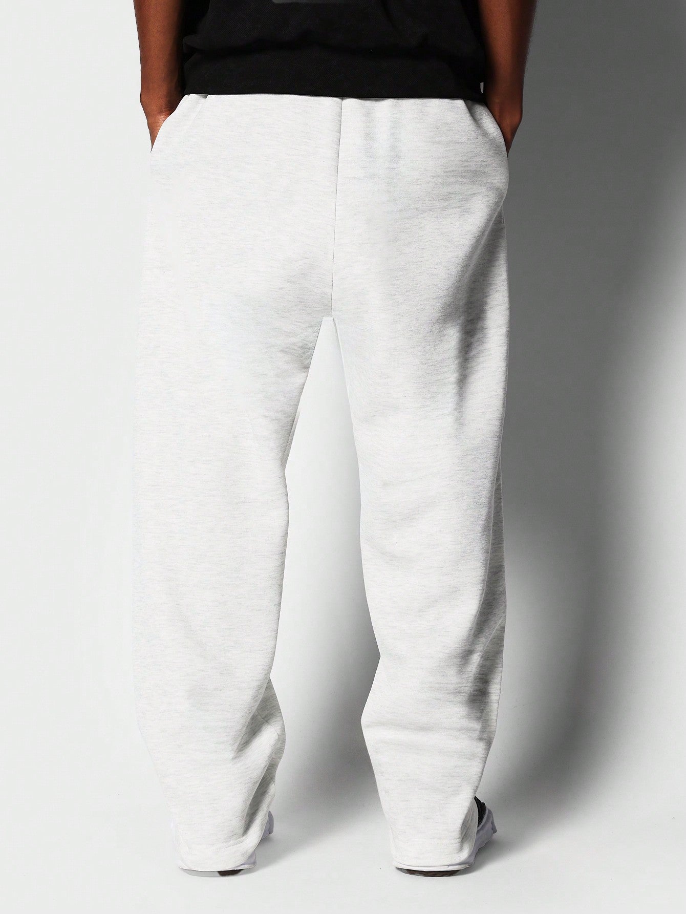 Loose Fit Baggy Jogger With Front Embroidery