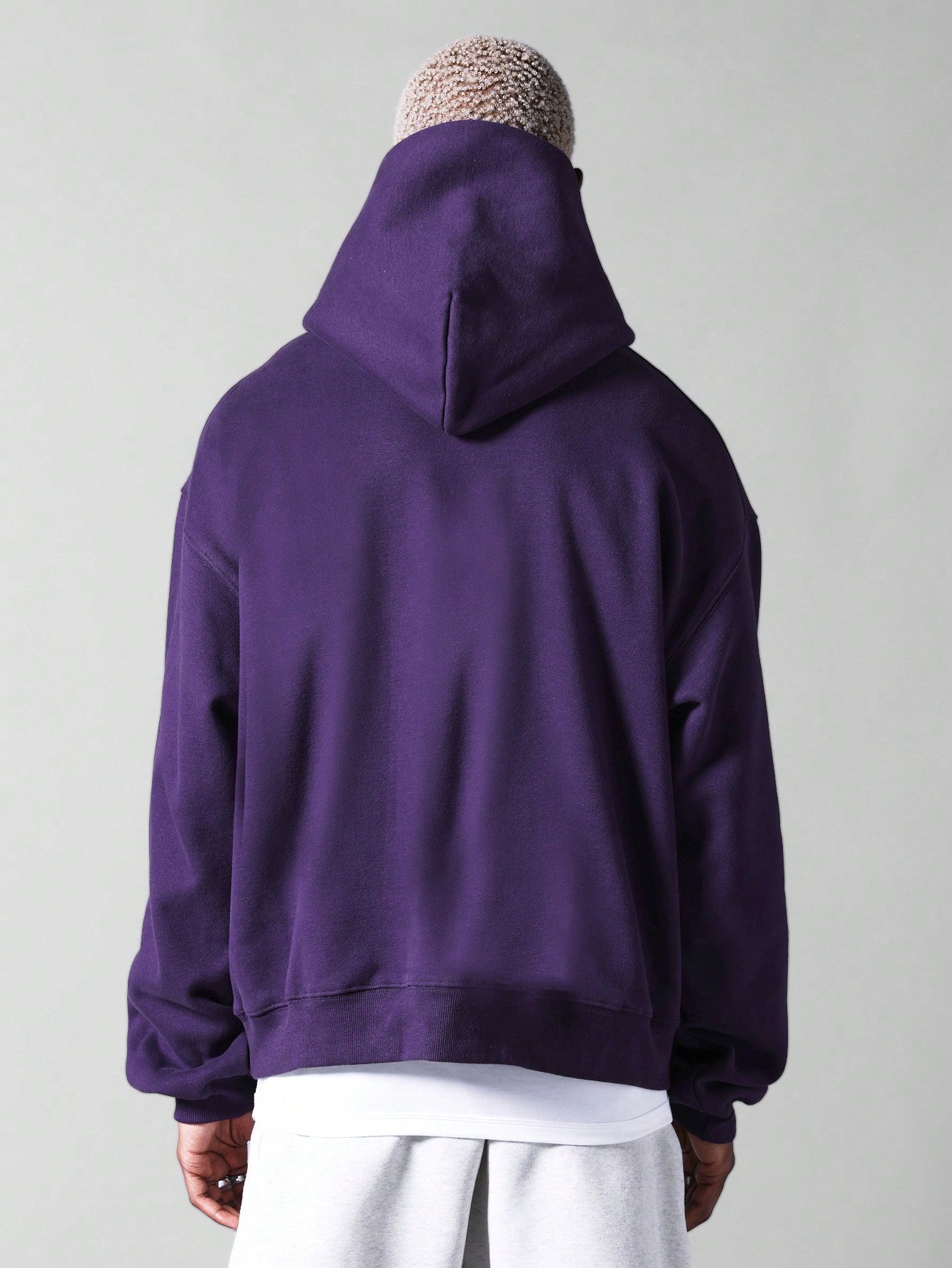 Regular Fit Essential Premium Heavyweight Overhead Hoodie In 340 Gsm