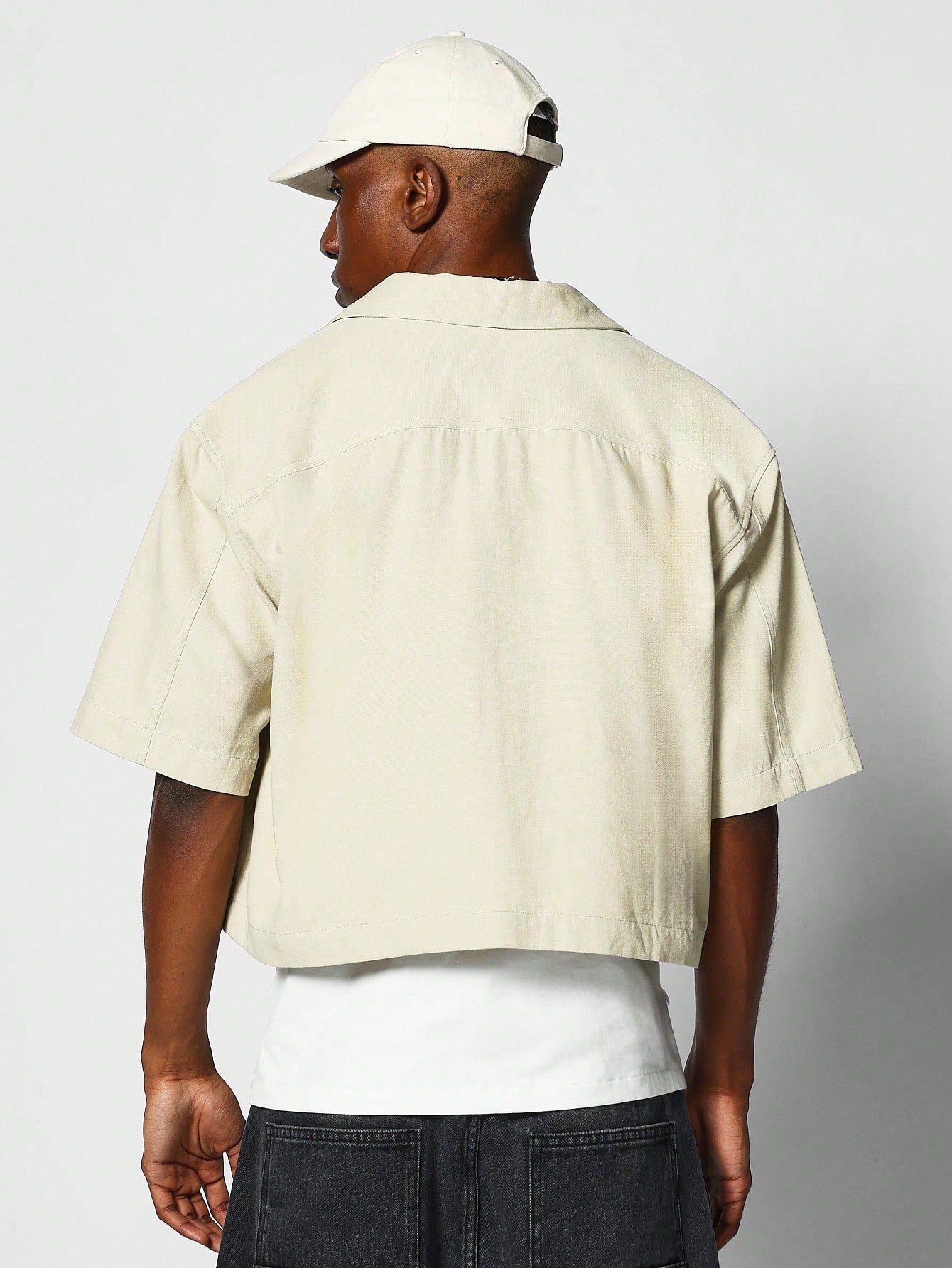 Boxy Fit Shirt With Front Pocket