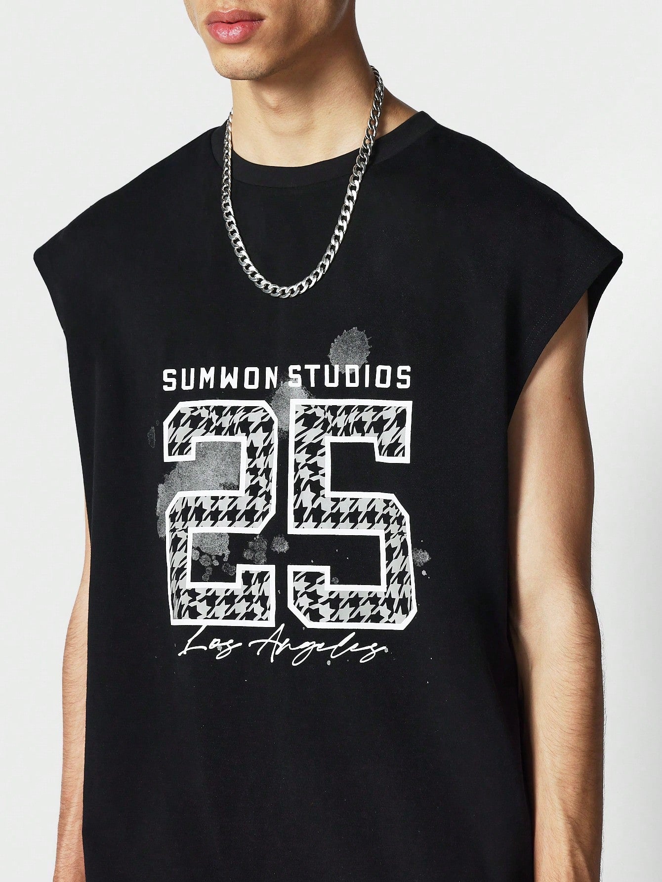 Regular Fit Tank Top With Front Graphic