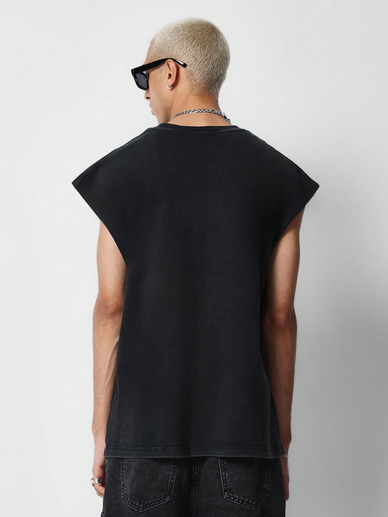 Boxy Fit Washed Super Premium Heavyweight Essential Tank