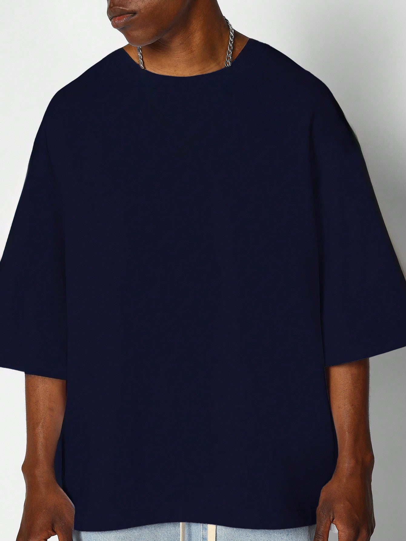 Oversized Heavyweight Tee With Side Vent Hem