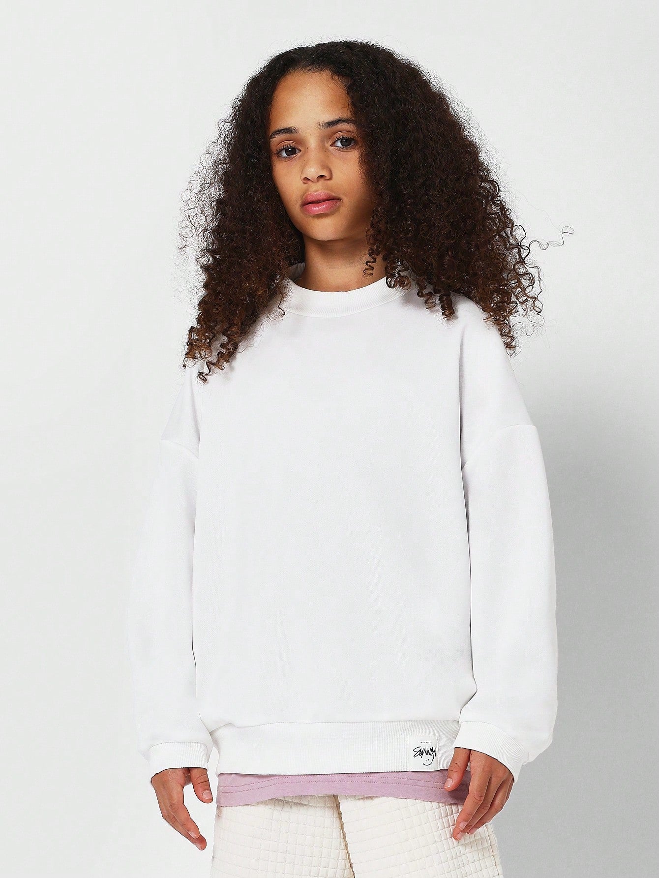 Kids Unisex Crew Neck Essential Sweatshirt