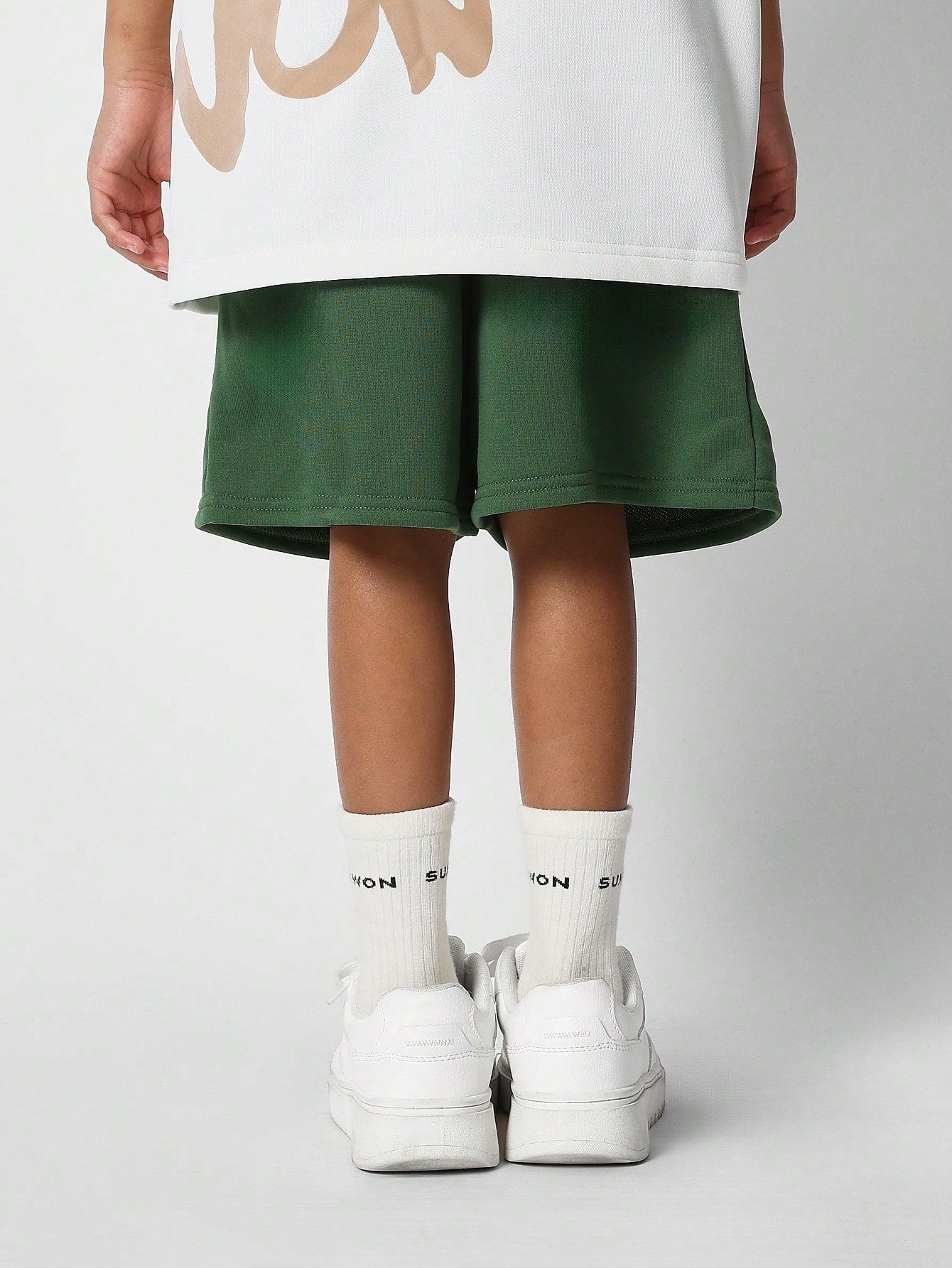 Kids Unisex Drop Crotch Essential Short