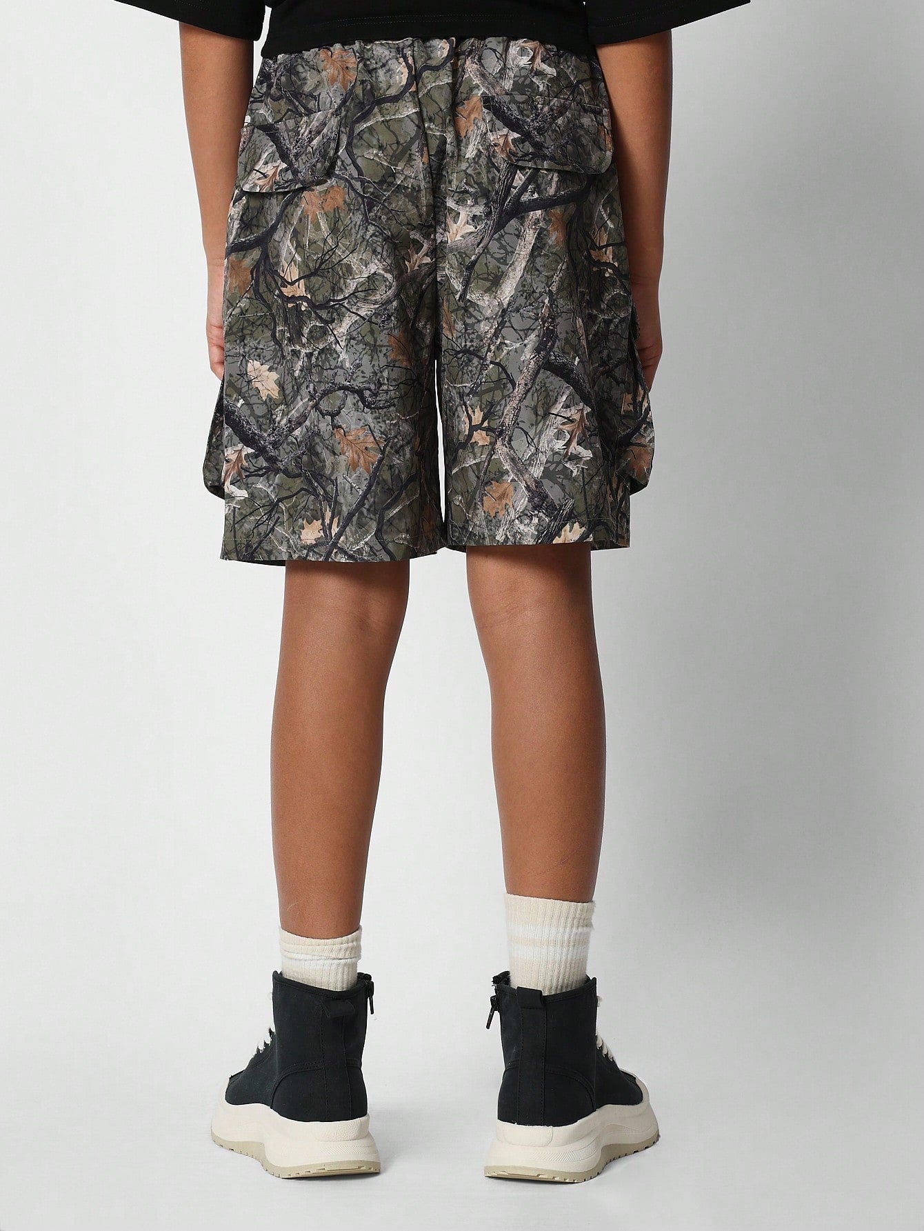 Tween Girls Short With All Over Print