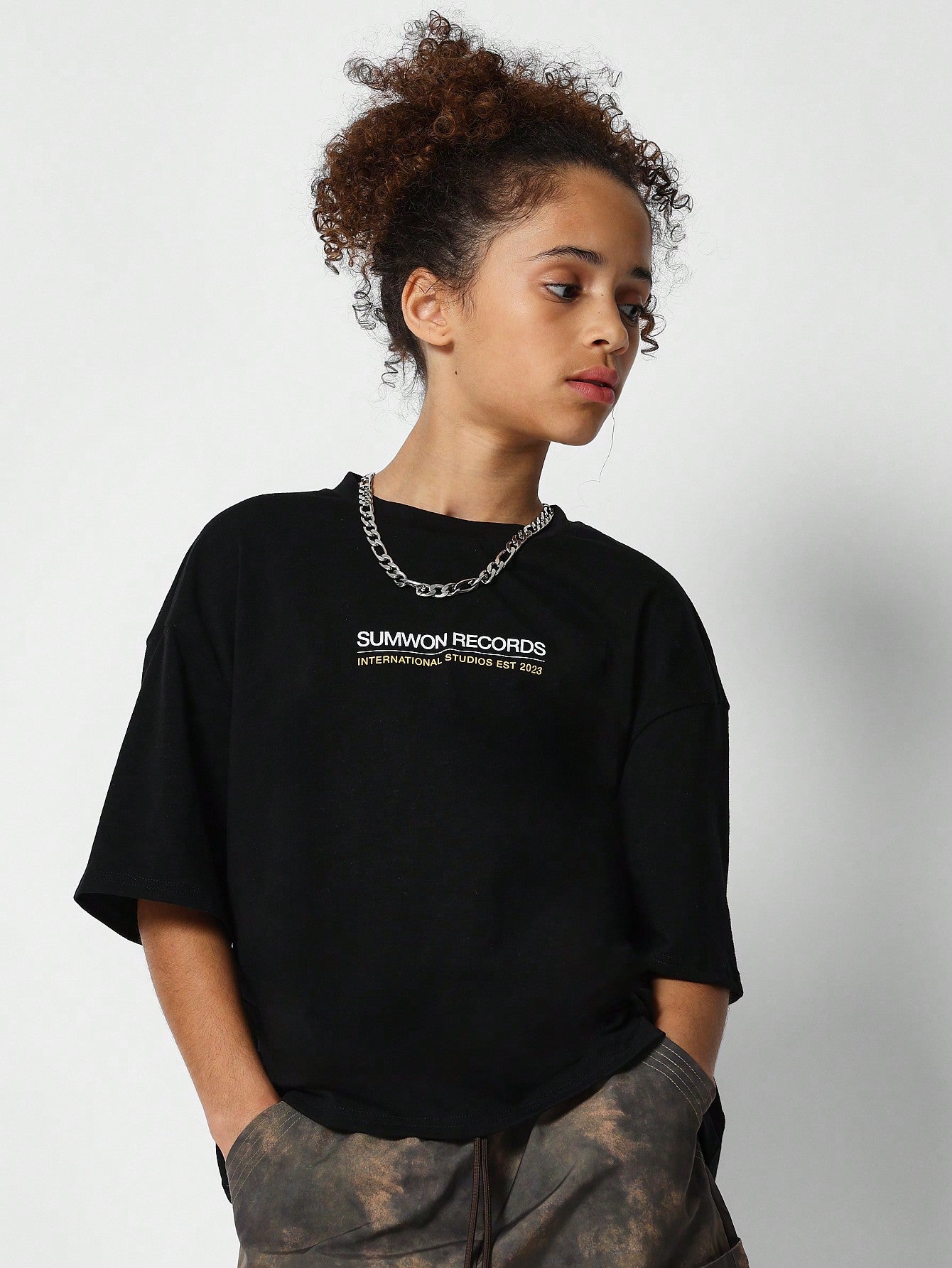 Tween Boys Tee With Back Print