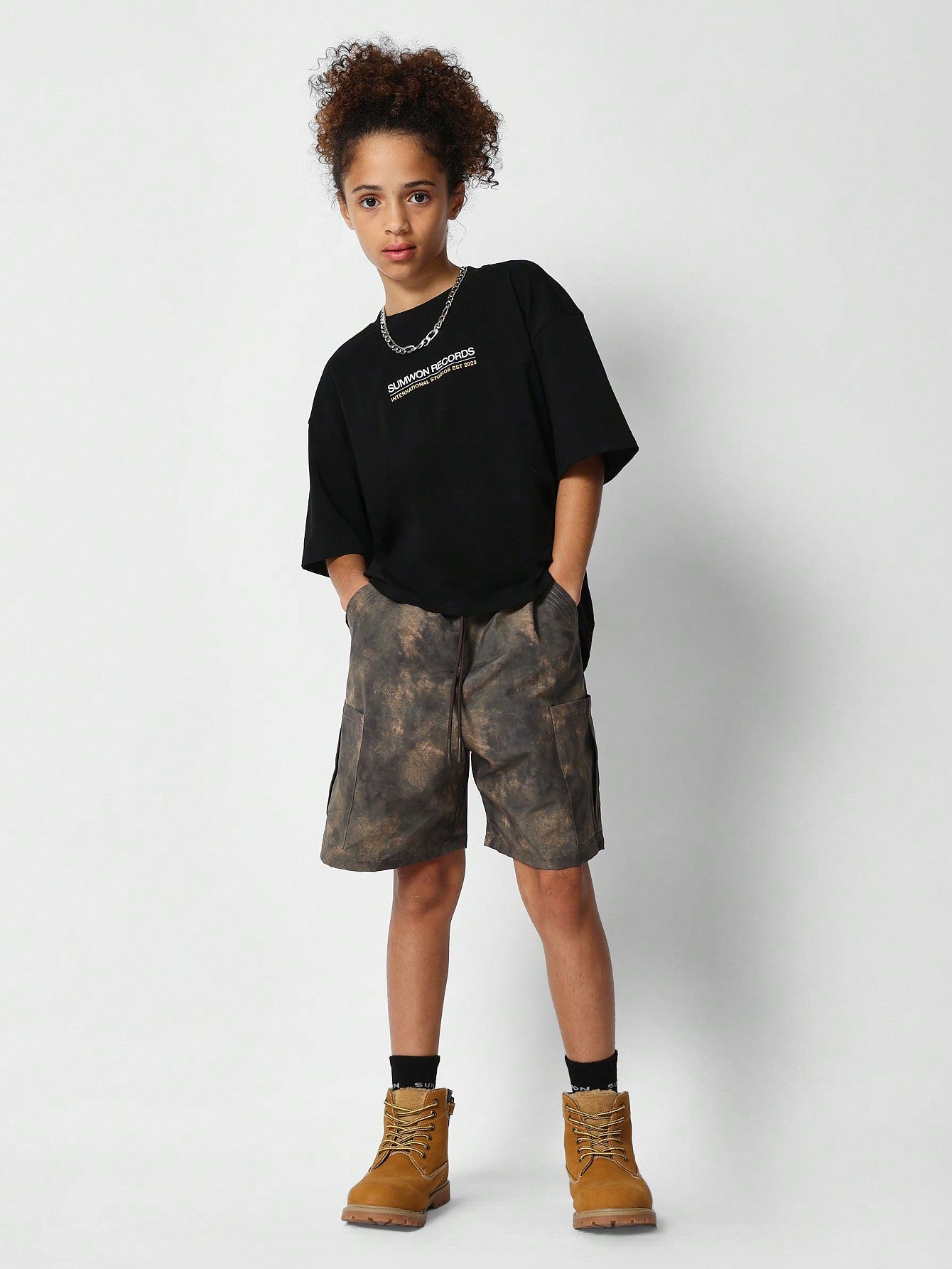 Tween Boys Tee With Back Print