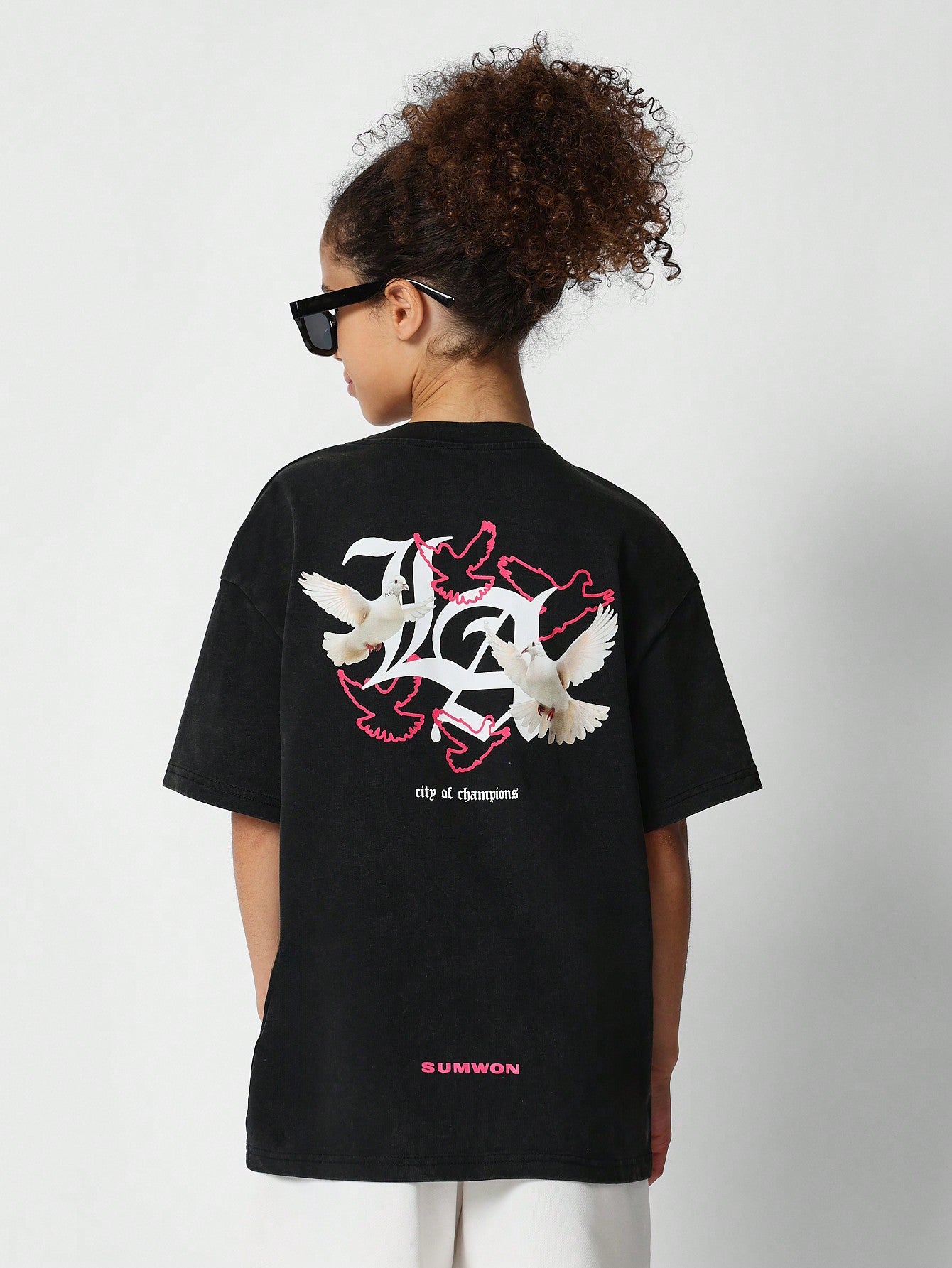 Tween Girls Tee With Print