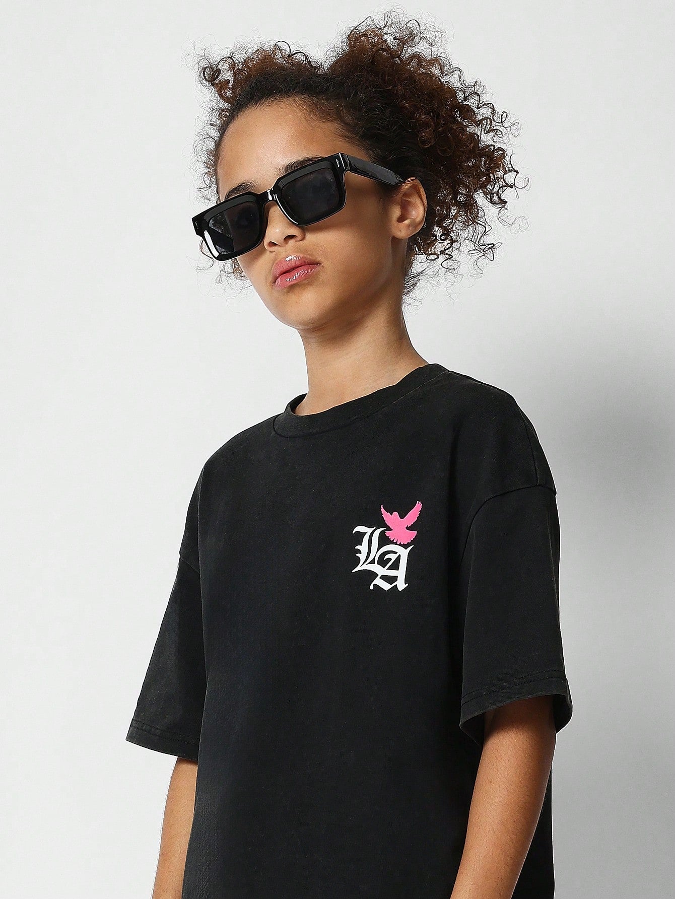 Tween Girls Tee With Print