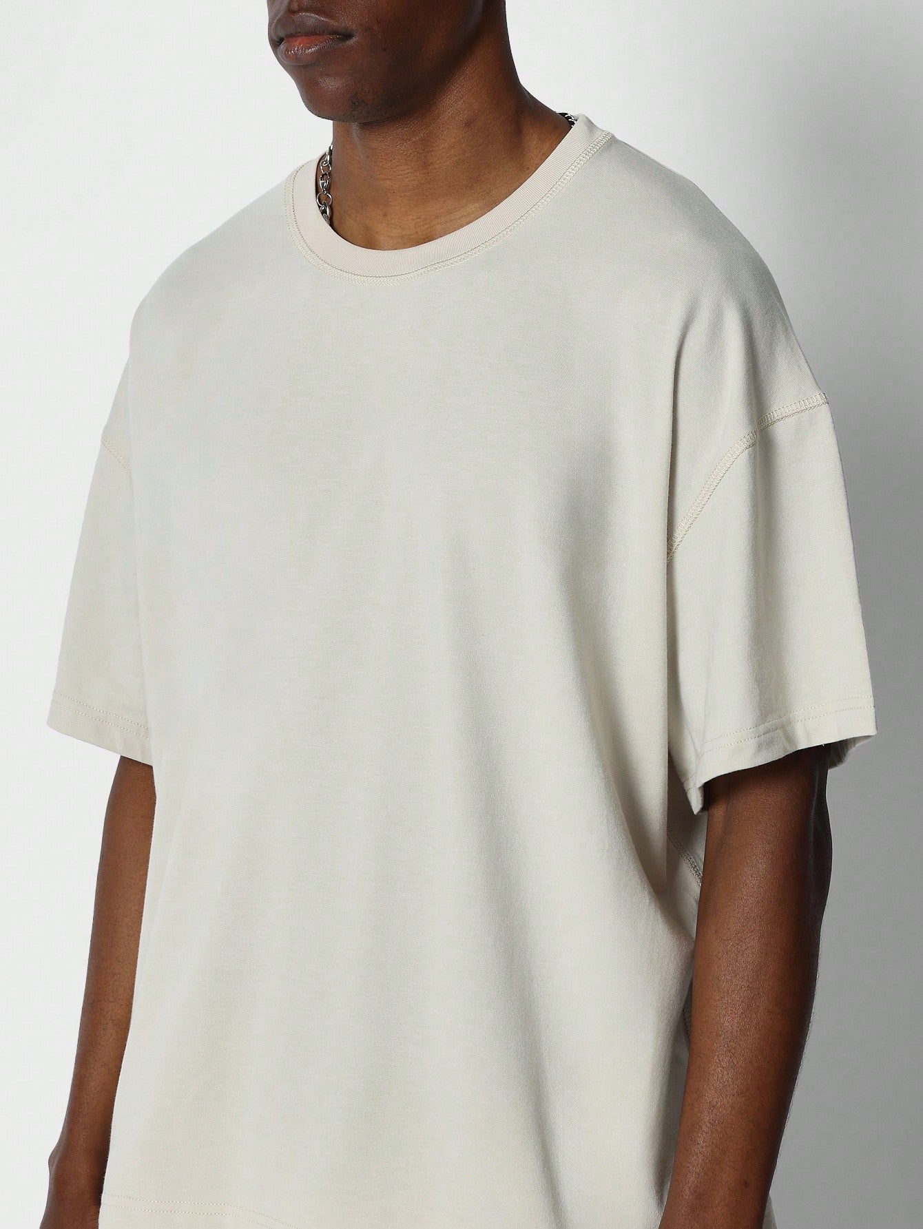 Boxy Fit Essential Short Sleeve Tee