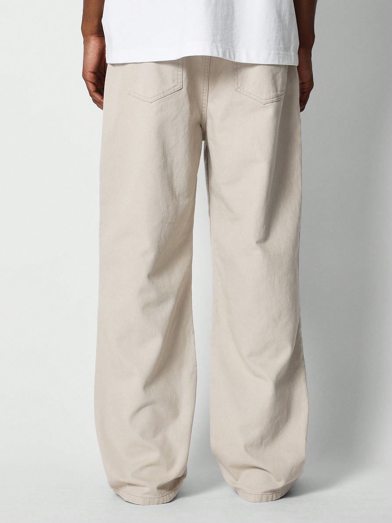Loose Fit Pant With Knee Panel College Ready