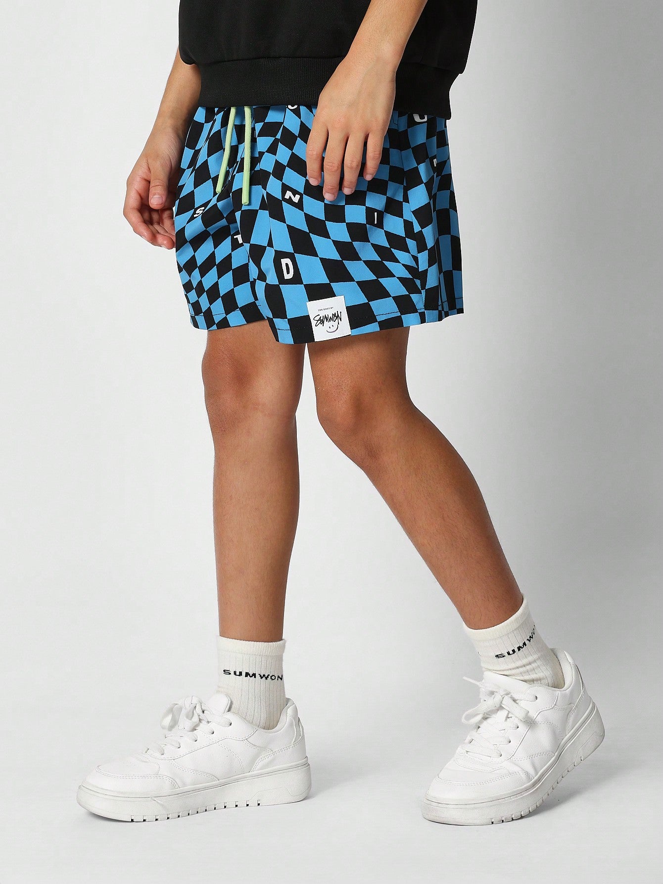 Tween Girls Shorts With All Over Print Back To School