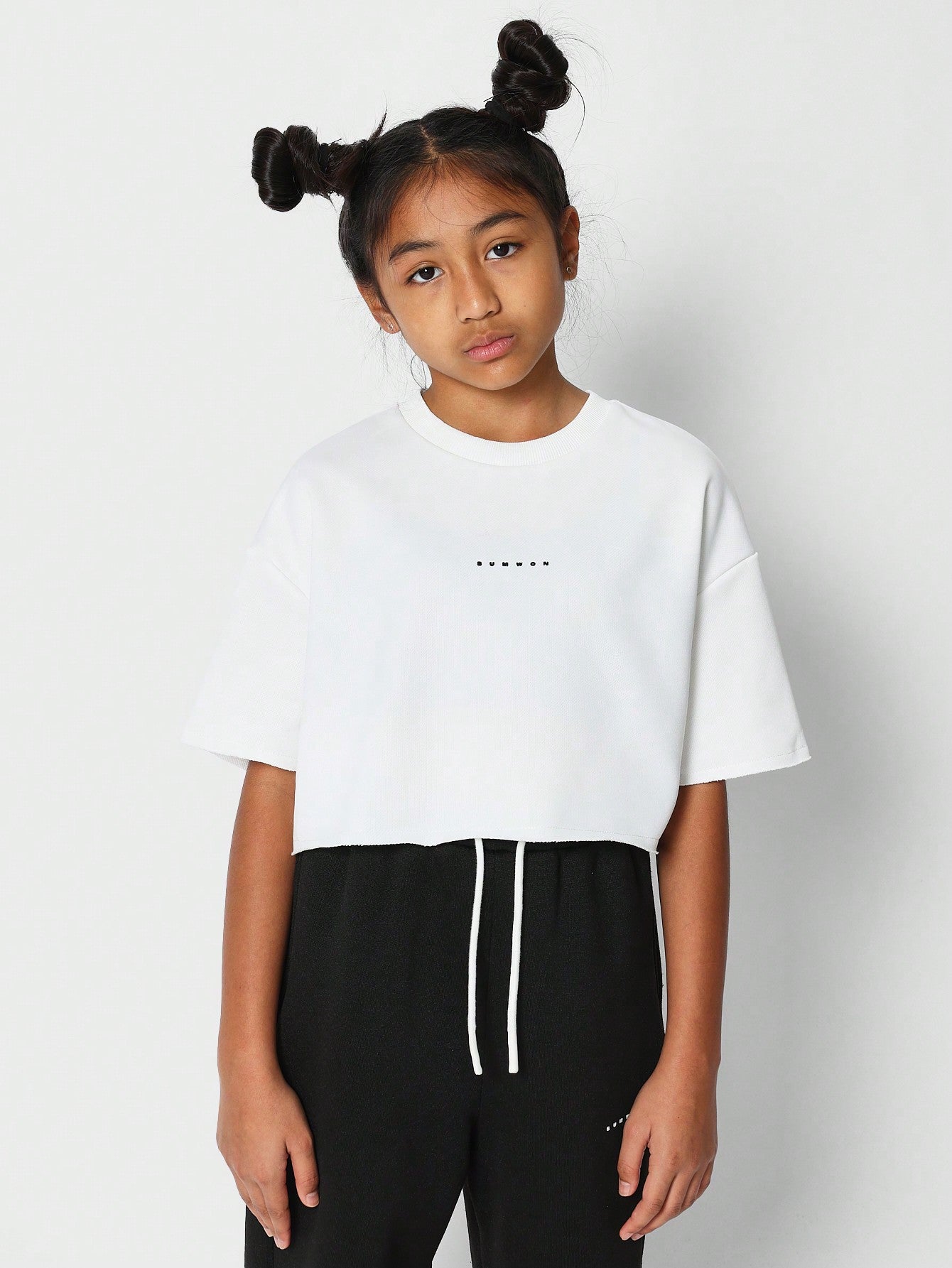 Kids Crop Fit Essential Tee