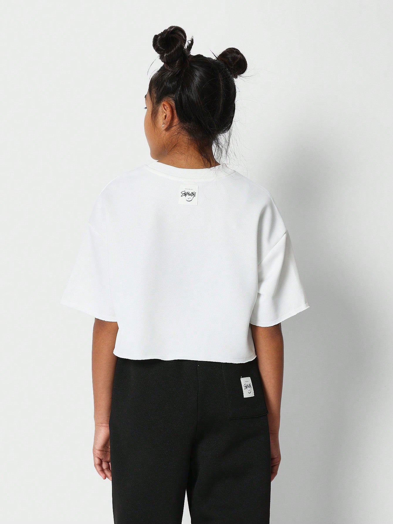 Kids Crop Fit Essential Tee