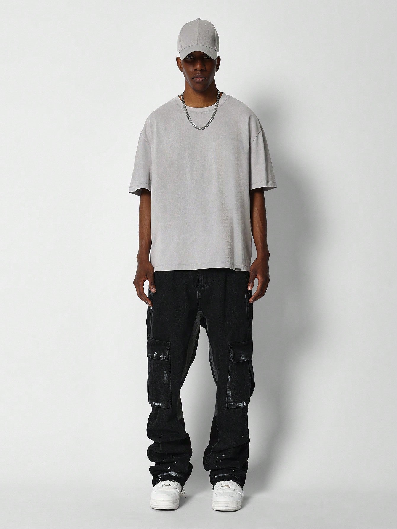 Regular Fit Washed Essential Tee