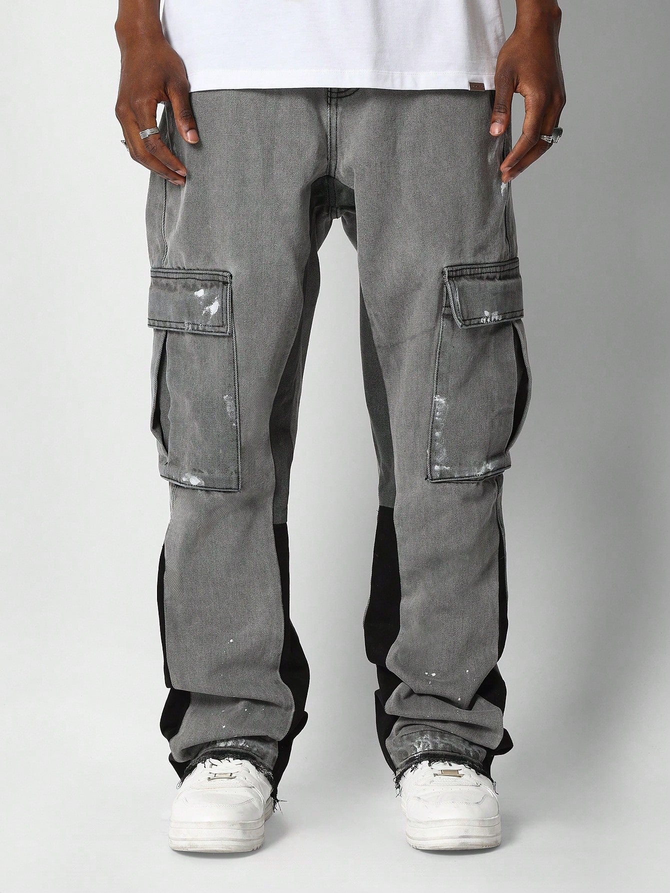 Flare Fit Cargo Jean