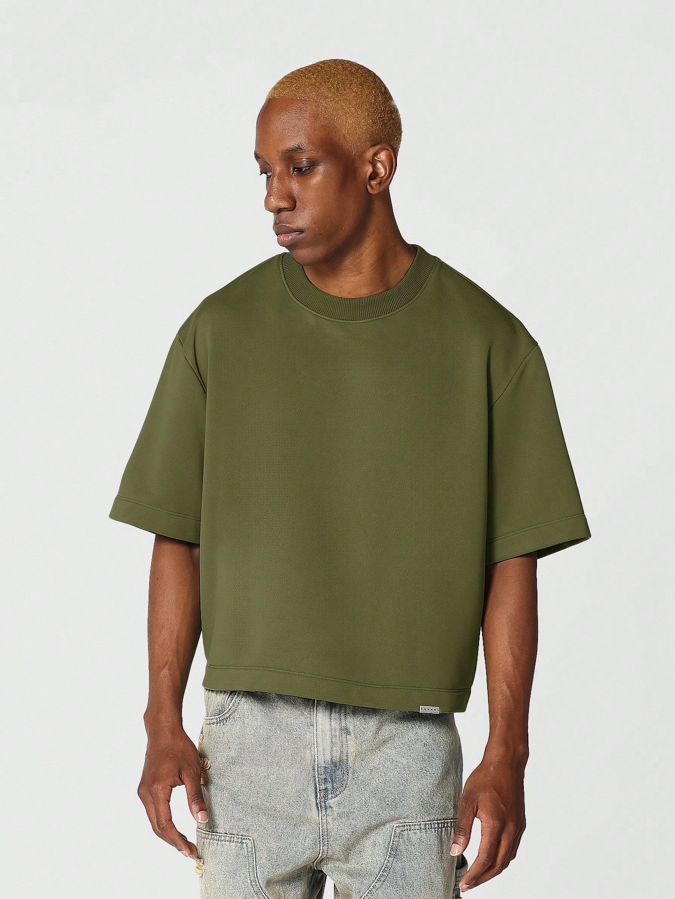 Crop Fit Premium Heavyweight Tee