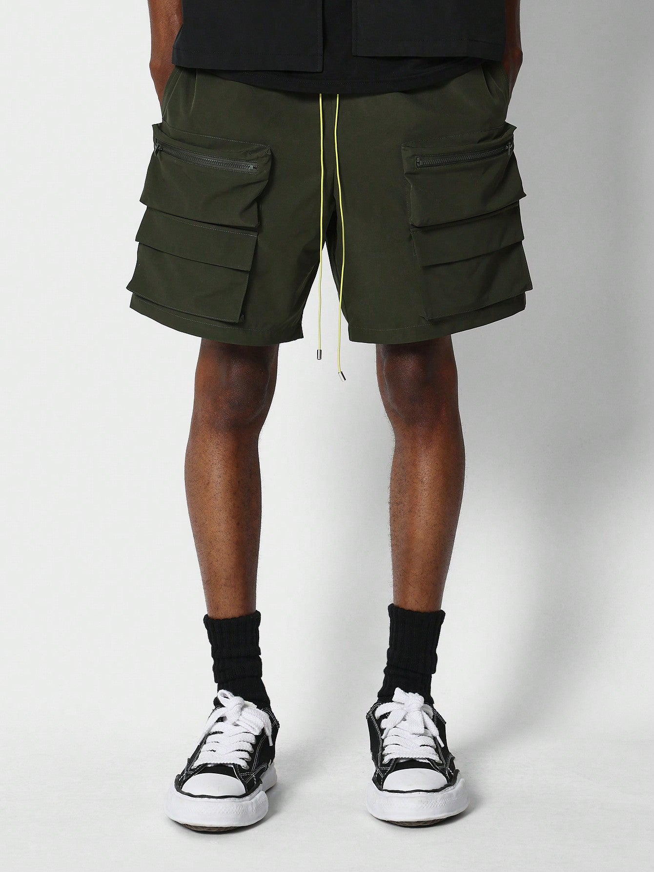 Nylon Cargo Short