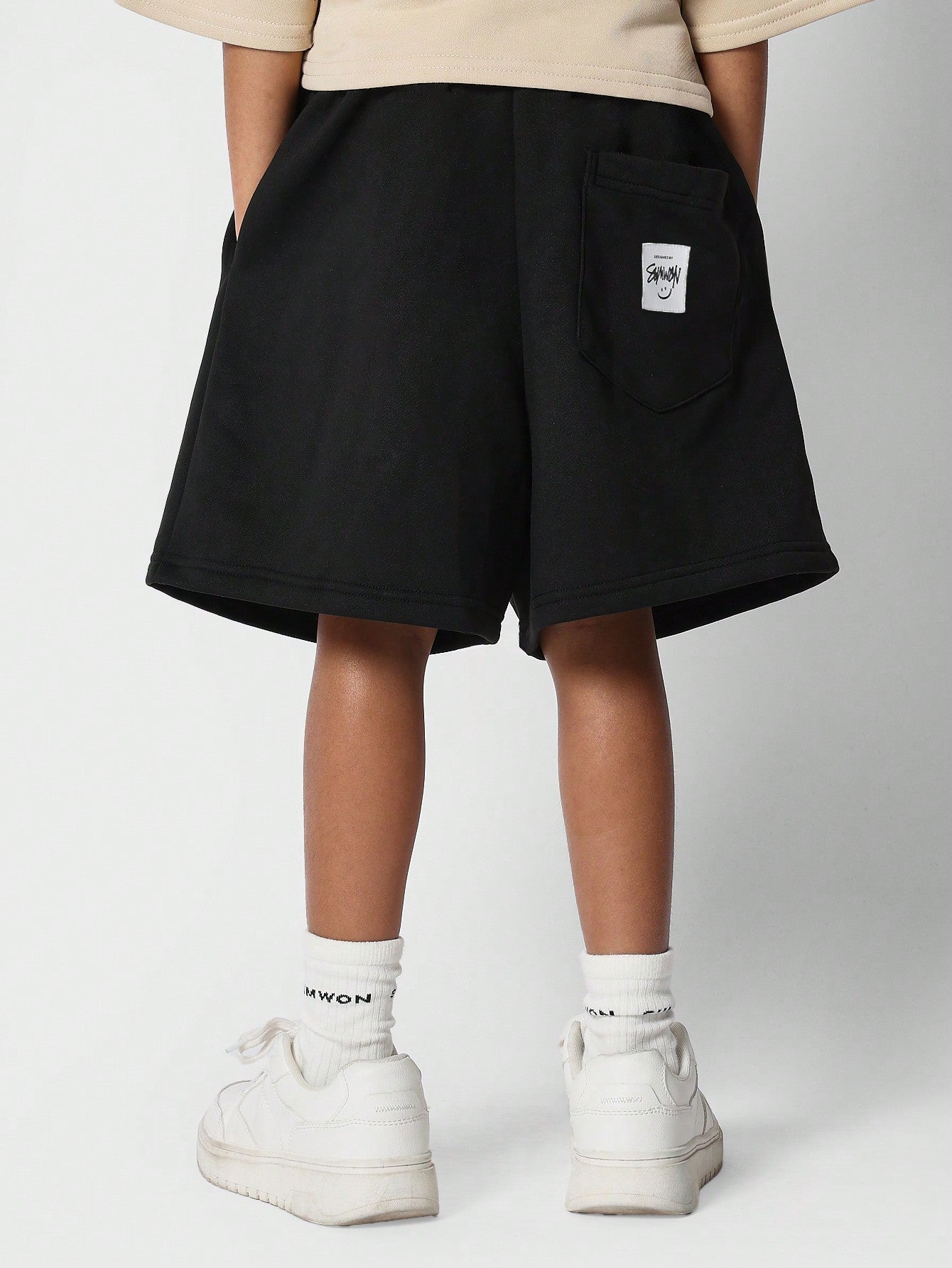 Kids Unisex Short With Brooklyn Front Print