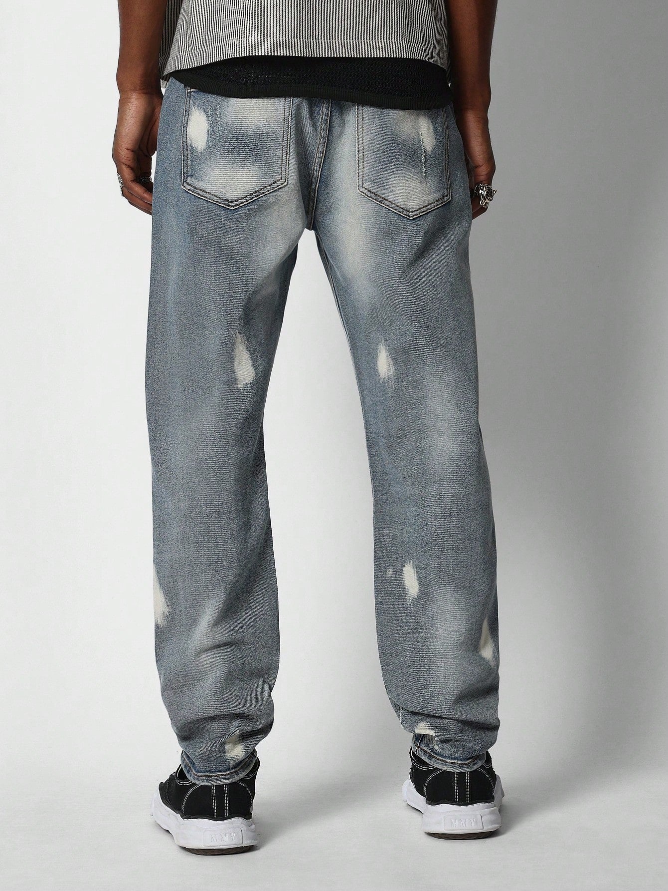 Skinny Fit Distressed Jean