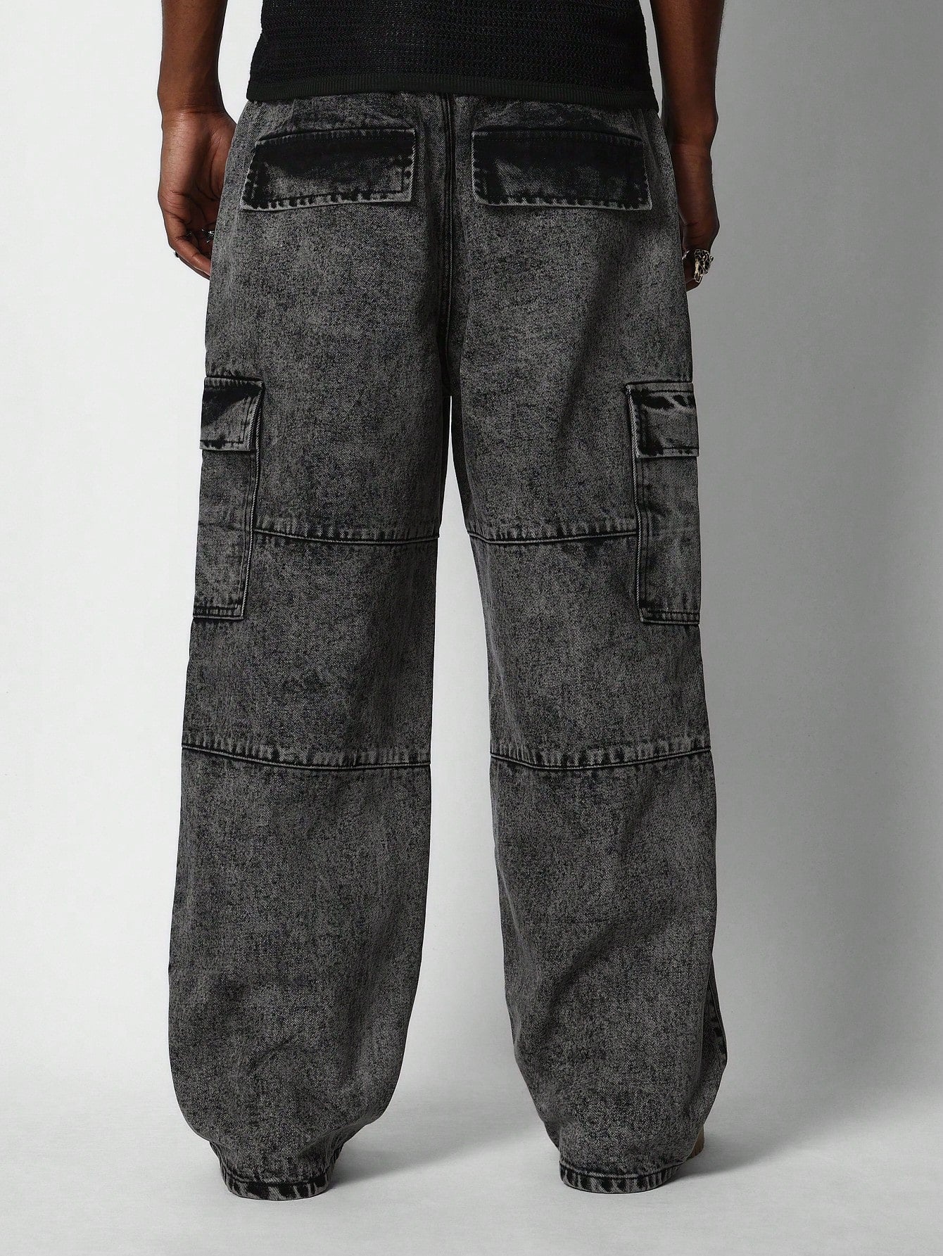 Pull On Cargo Jean With Drawcords