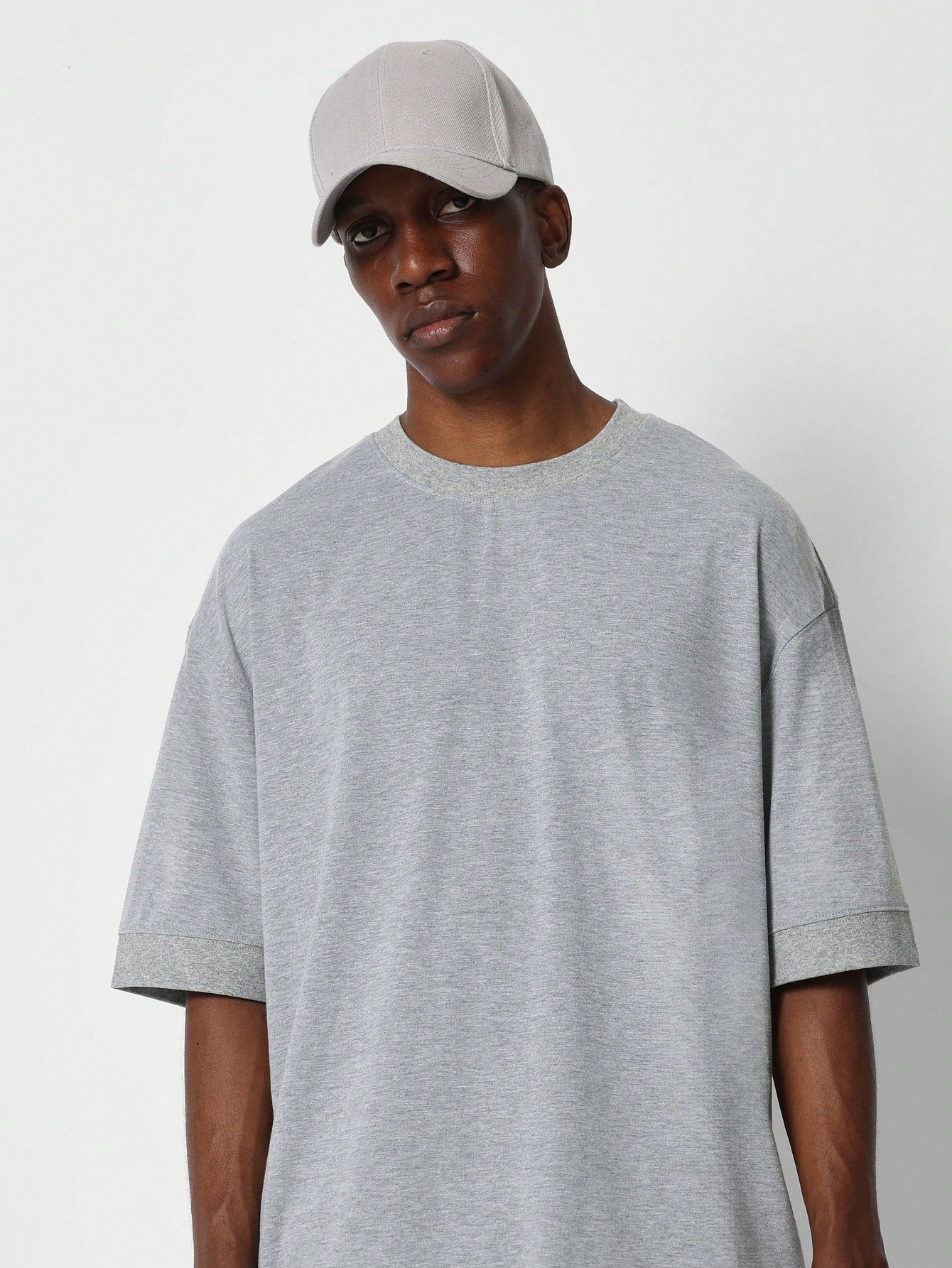 Oversized Fit Essential Short Sleeve Tee College Ready