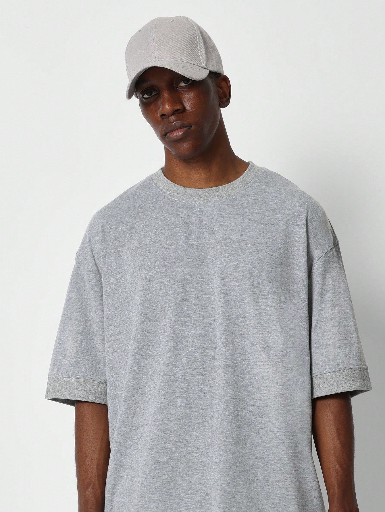 Oversized Fit Short Sleeve Essential Tee