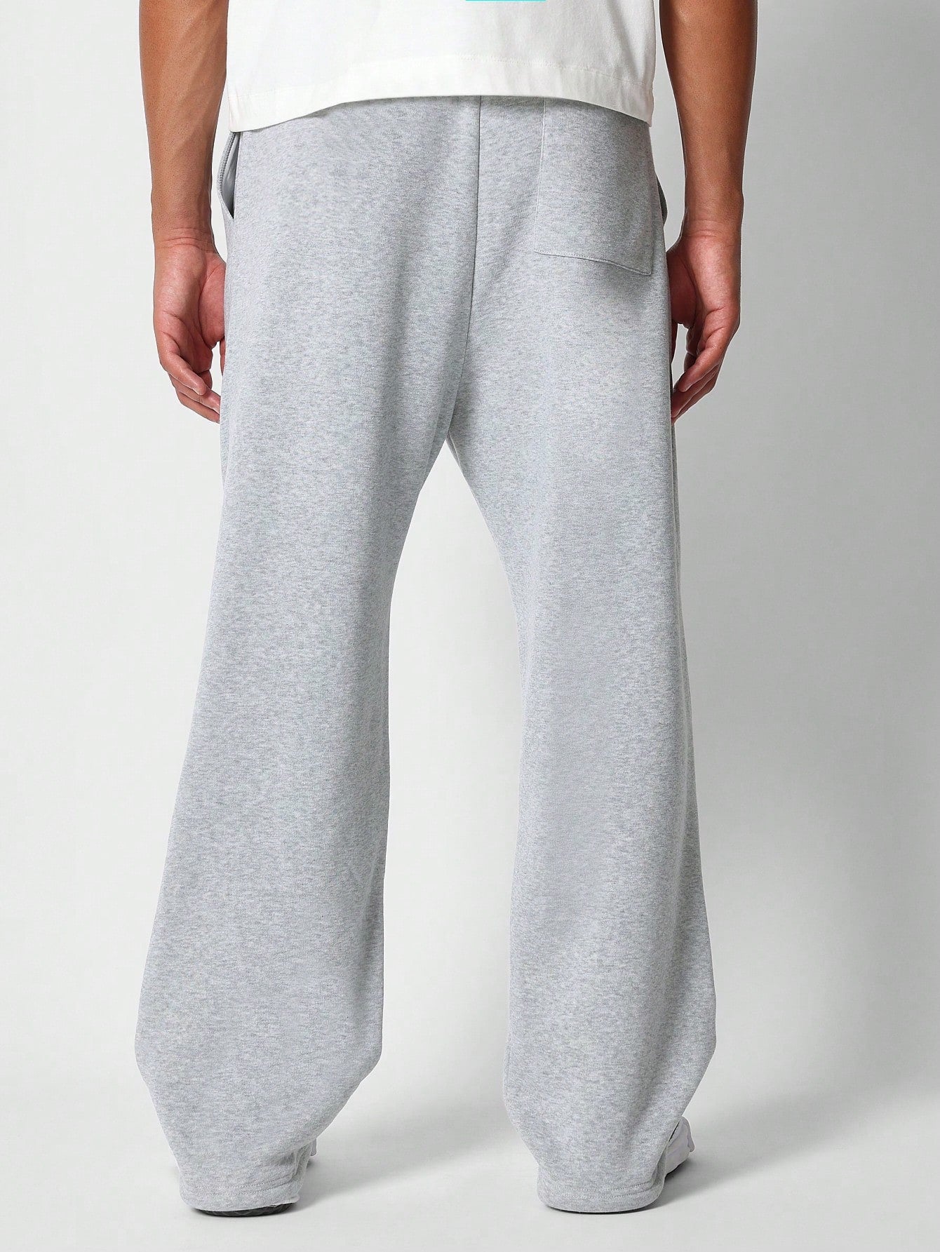 Drop Crotch Sweatpants With Drawcord