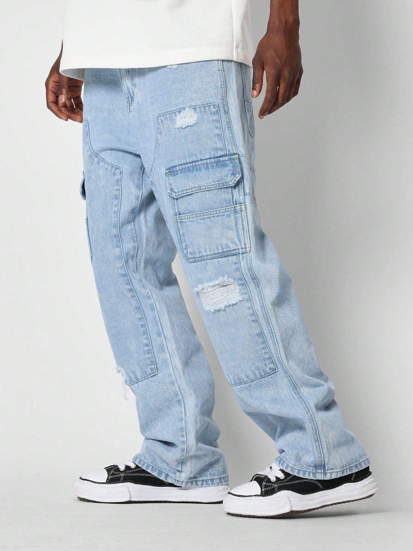 Loose Fit Carpenter Cargo Jean