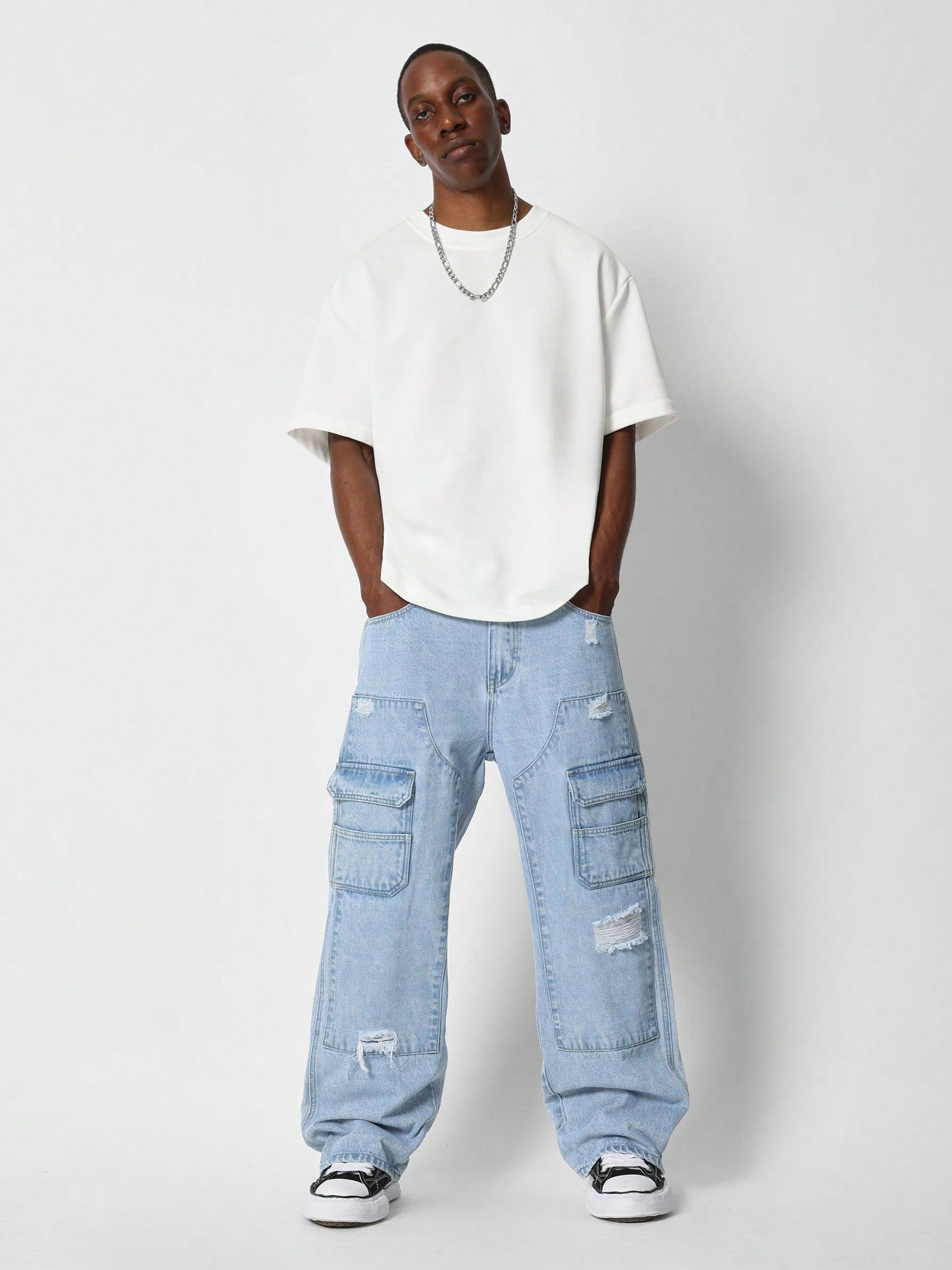 Loose Fit Carpenter Cargo Jean