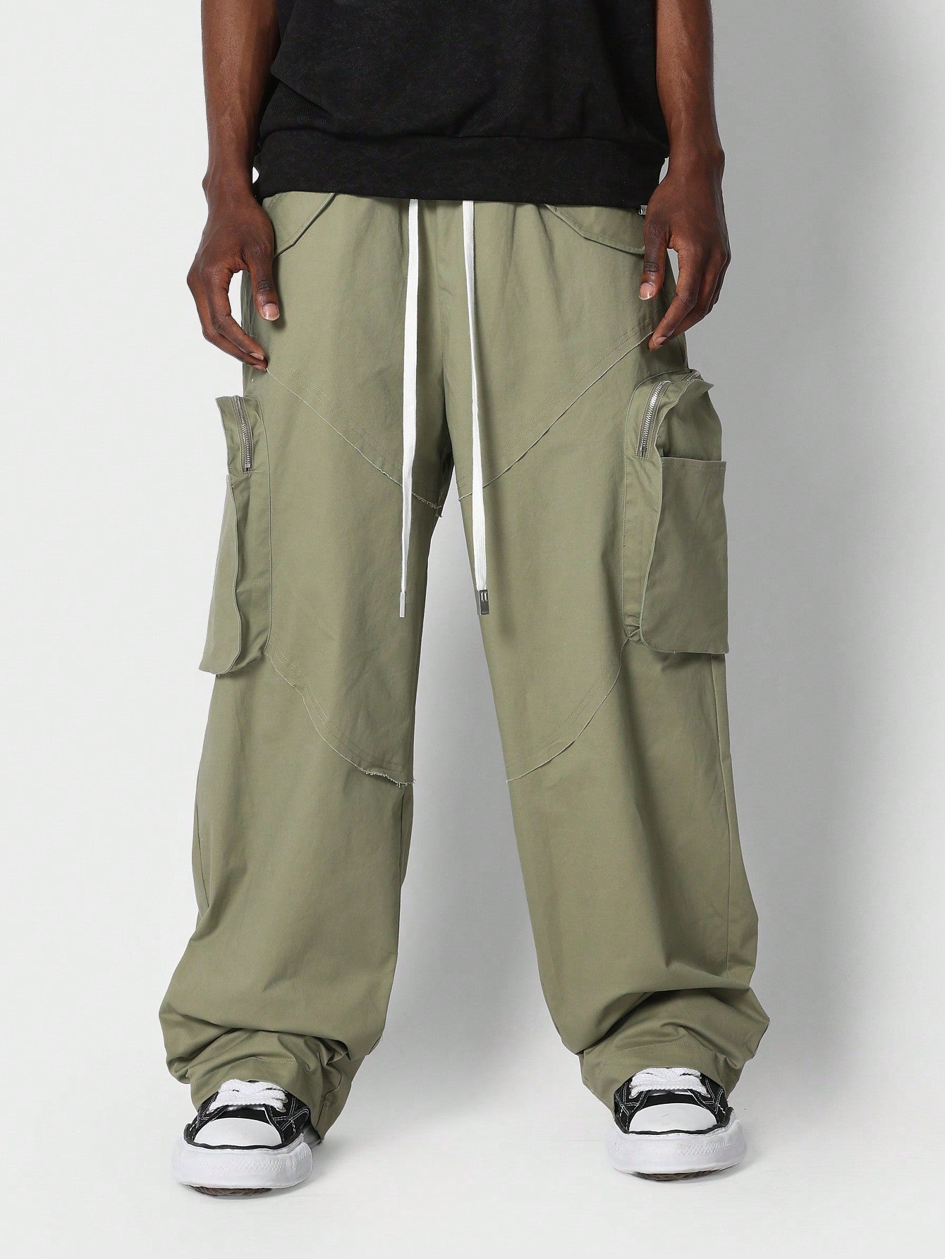 Parachute Cargo Detail Pant