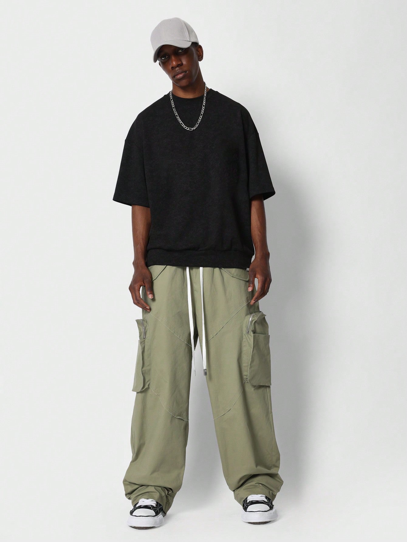 Parachute Cargo Detail Pant