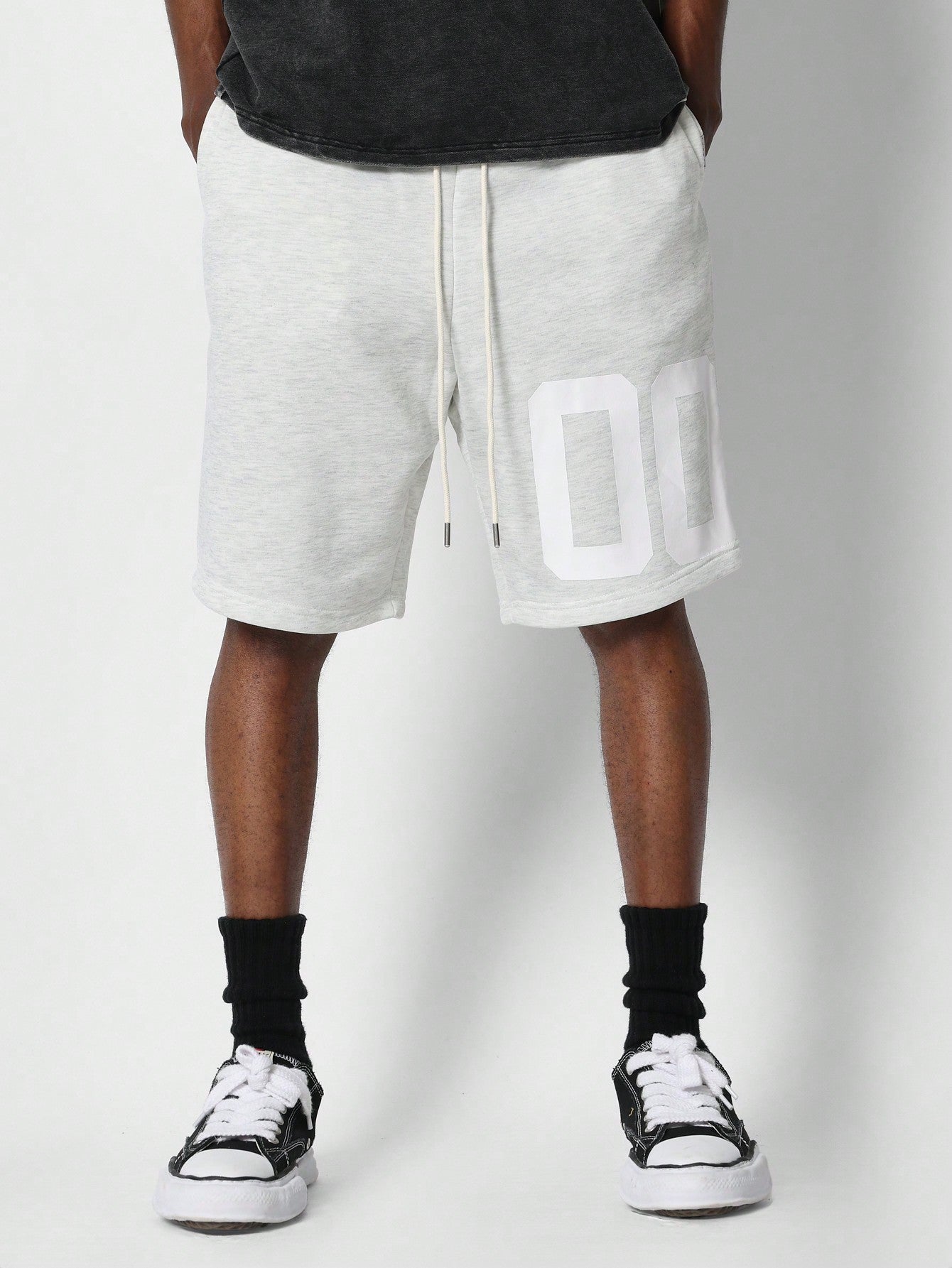 Bermuda Short With Number Print